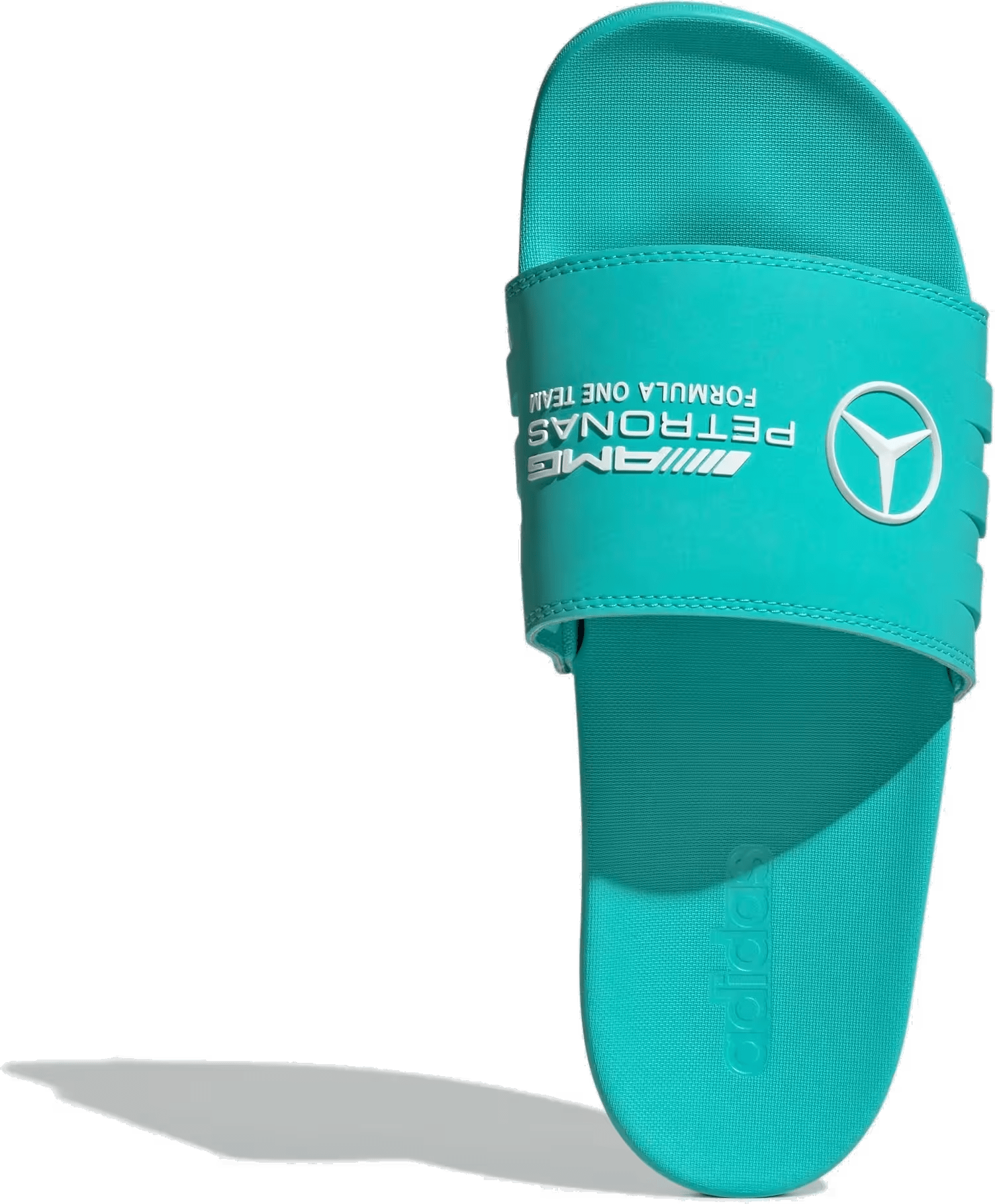 Mercedes AMG Petronas F1 Team x Adidas Adilette Slippers "Semi Mint Rush"