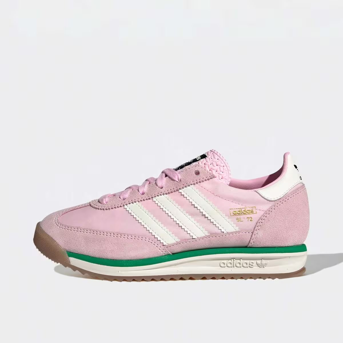 adidas SL 72 RS Clear Pink Off White Court Green (GS)