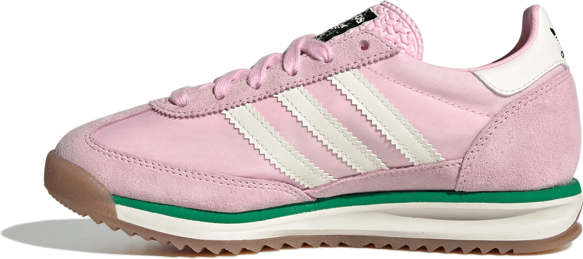 adidas SL 72 RS Clear Pink Off White Court Green (GS)