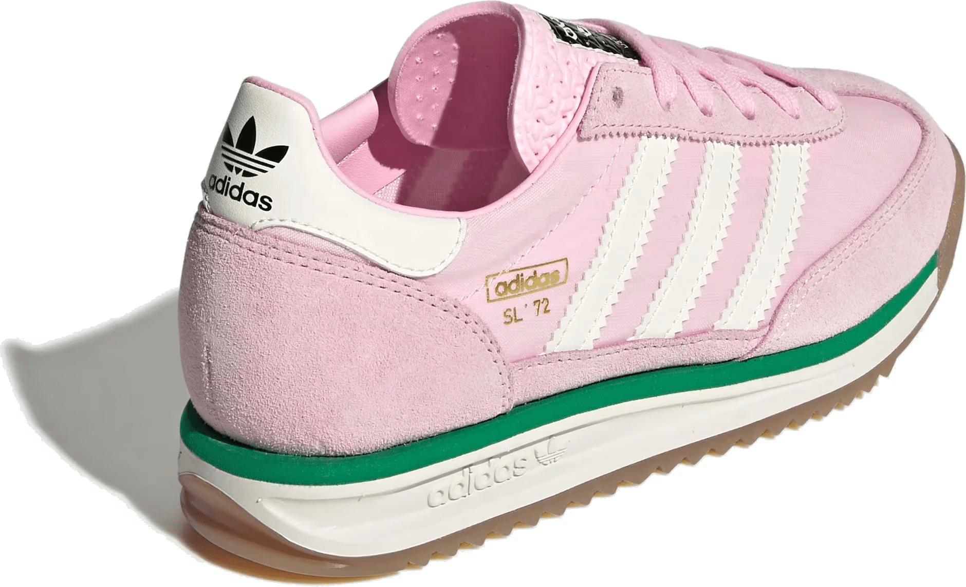 adidas SL 72 RS Clear Pink Off White Court Green (GS)