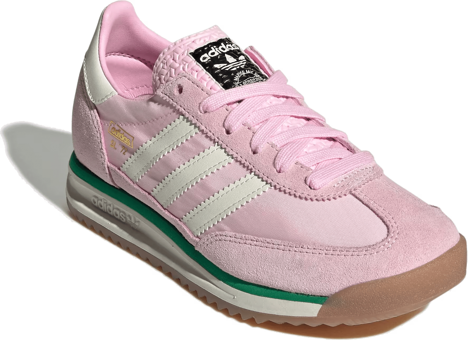 adidas SL 72 RS Clear Pink Off White Court Green (GS)