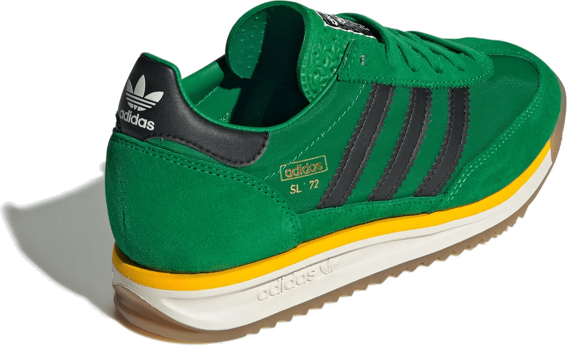 adidas SL 72 RS Green Core Black Crew Yellow (GS)