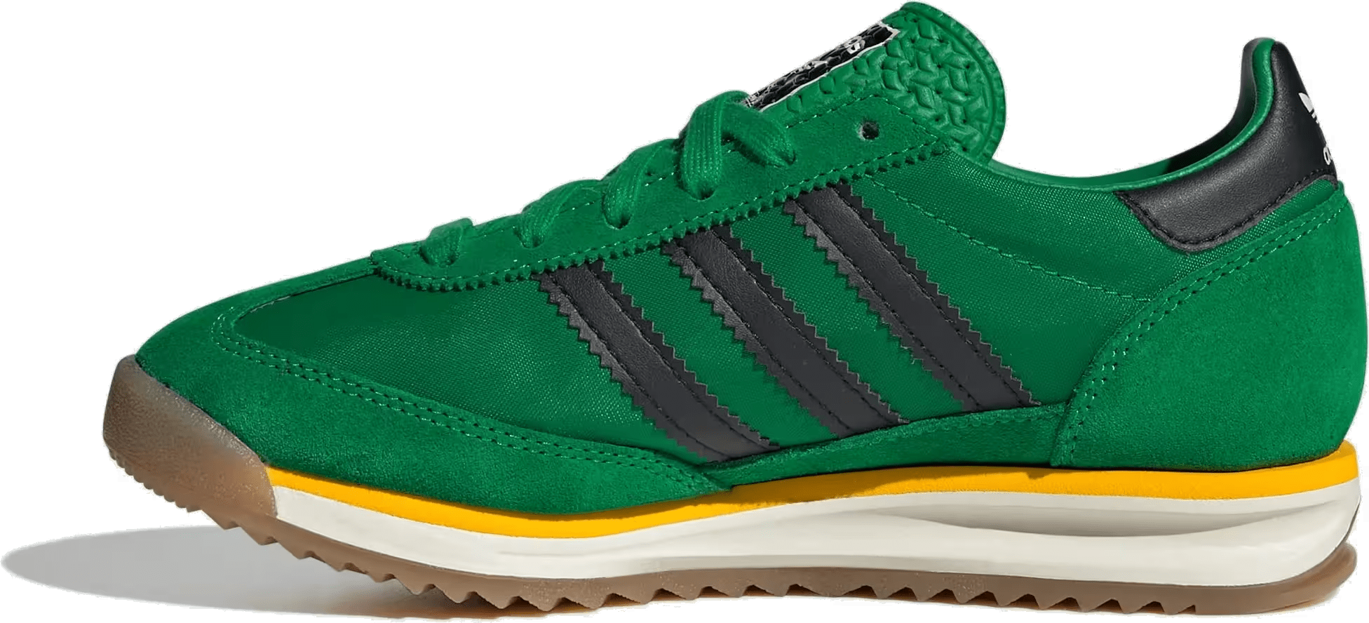 adidas SL 72 RS Green Core Black Crew Yellow (GS)