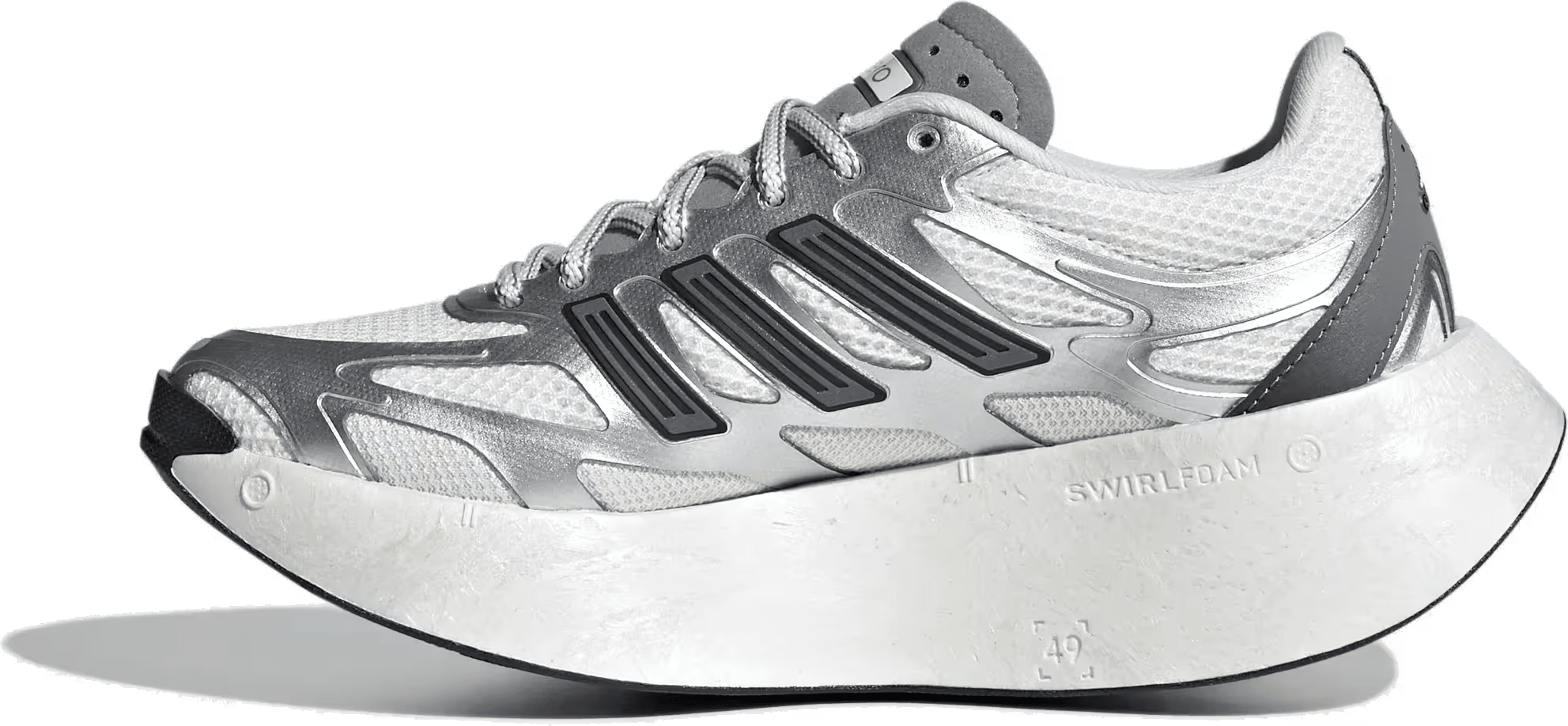 adidas Adizero Aruku Silver Metallic Crystal White Grey Three (GS)
