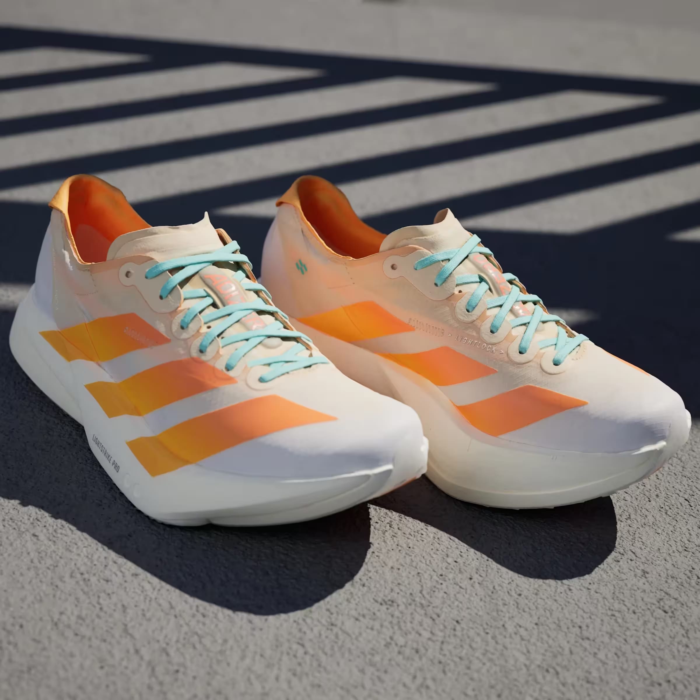 adidas Adizero Adios Pro 4 Crystal Sand Flash Orange