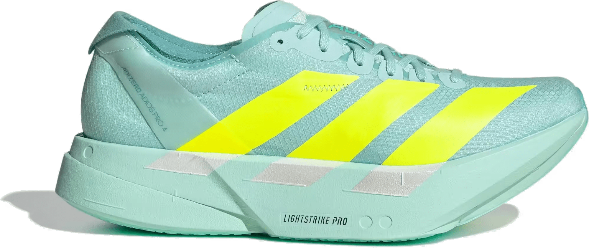adidas Adizero Adios Pro 4 Semi Flash Aqua Lucid Lemon Mint Ton (Women's)