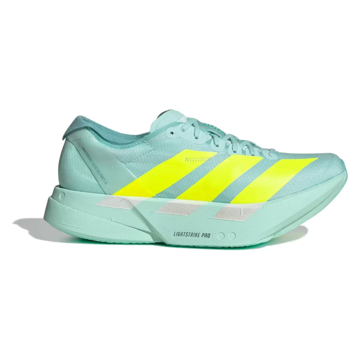 adidas Adizero Adios Pro 4 Semi Flash Aqua Lucid Lemon Mint Ton (Women's)
