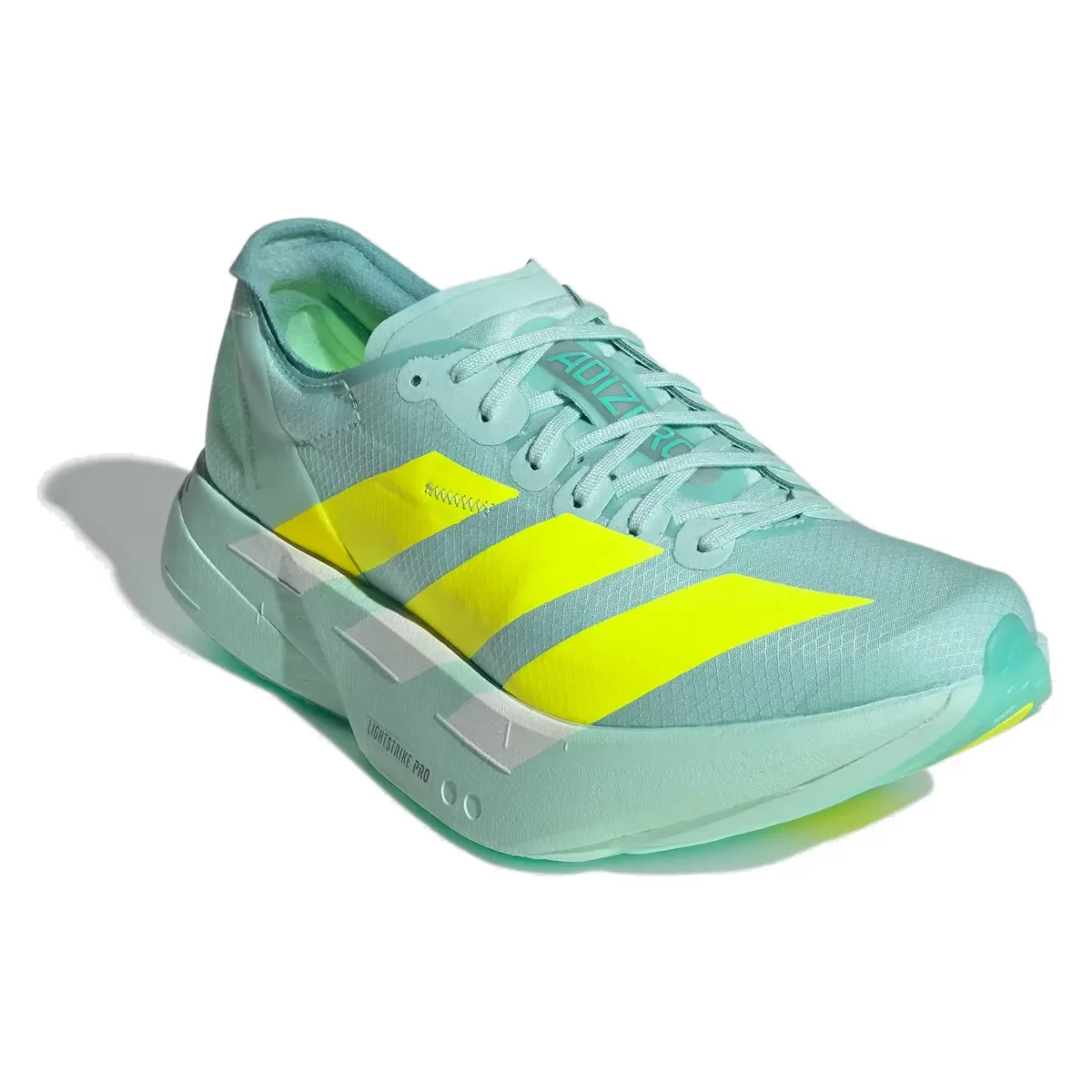 adidas Adizero Adios Pro 4 Semi Flash Aqua Lucid Lemon Mint Ton (Women's)