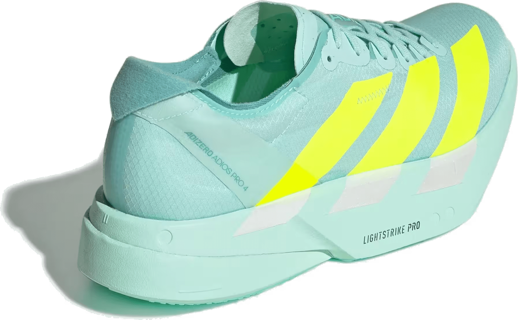 adidas Adizero Adios Pro 4 Semi Flash Aqua Lucid Lemon Mint Ton (Women's)