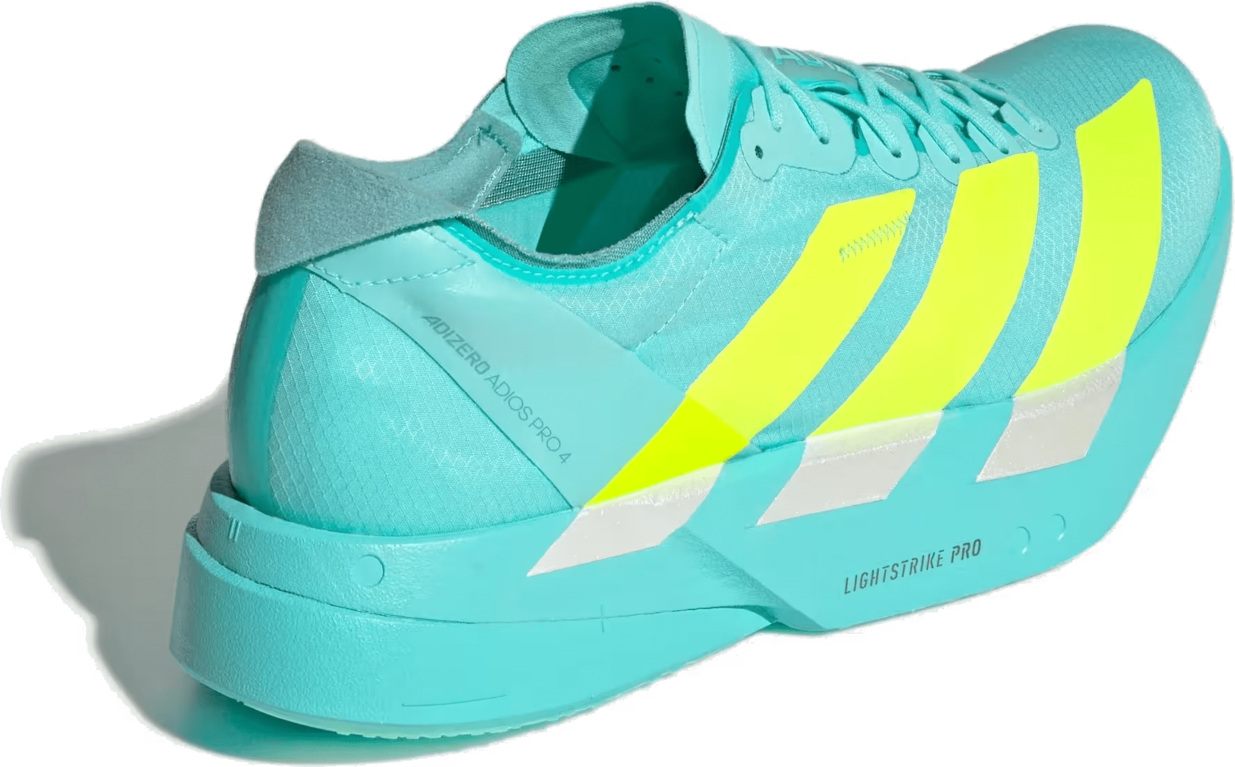 adidas Adizero Adios Pro 4 Flash Aqua Lucid Lemon