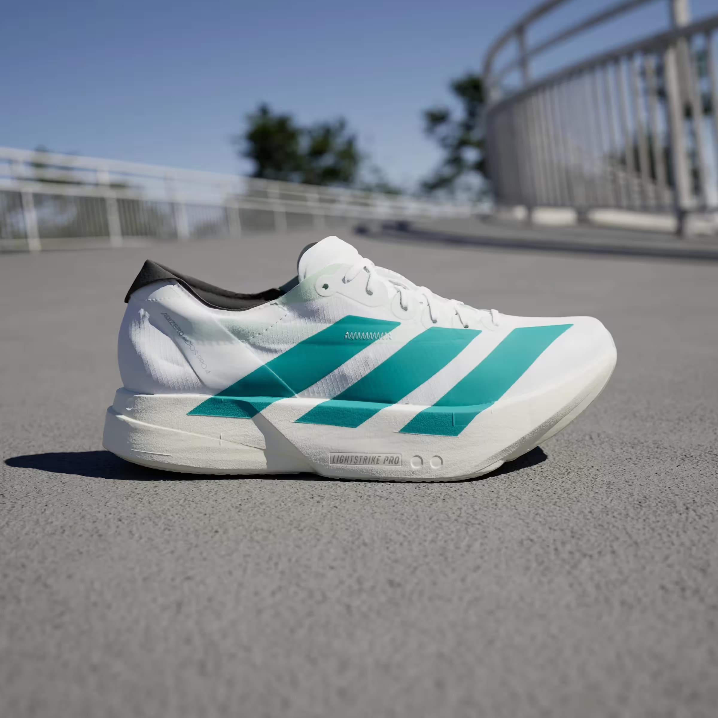 adidas Adizero Adios Pro 4 White Pulse Teal