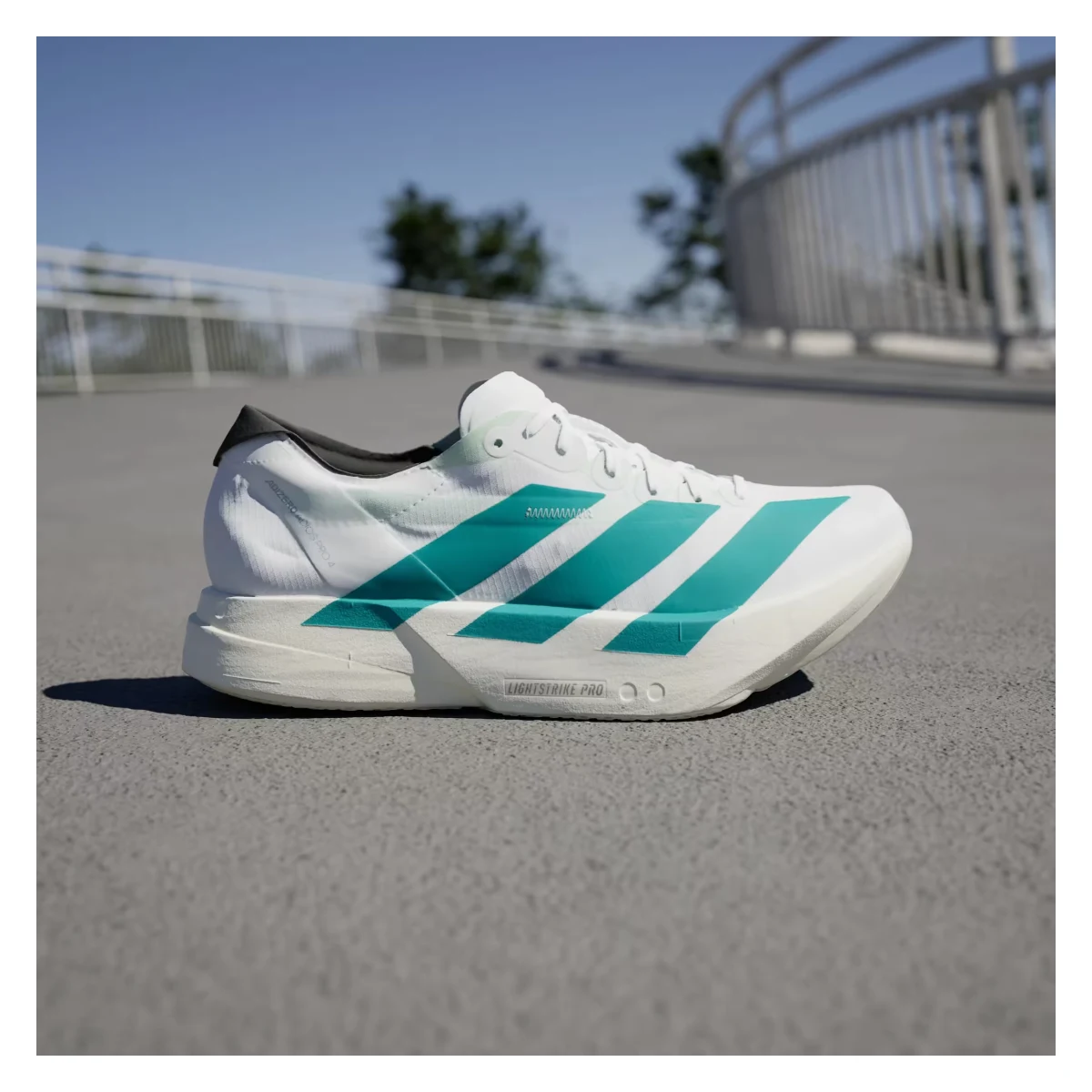 adidas Adizero Adios Pro 4 White Pulse Teal