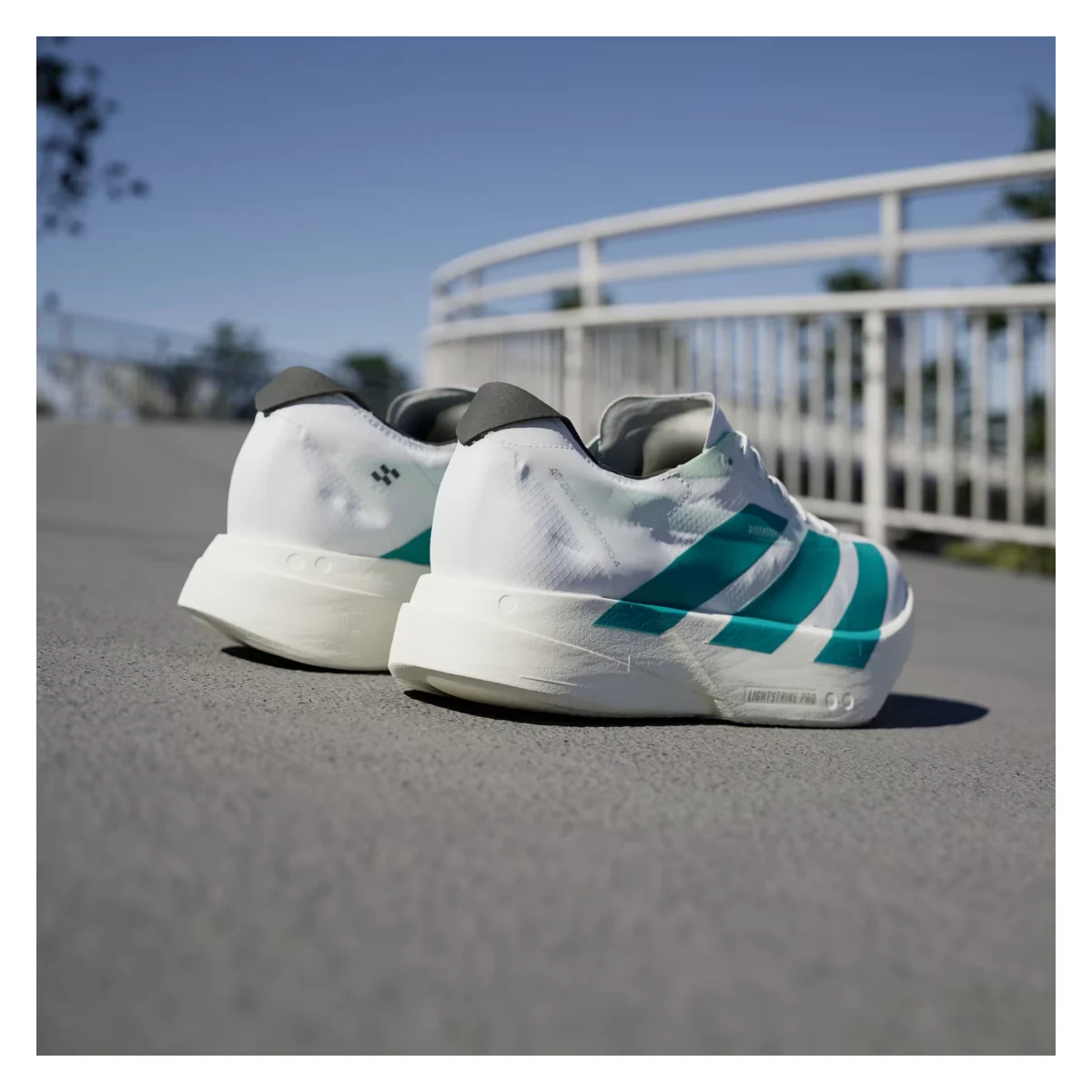 adidas Adizero Adios Pro 4 White Pulse Teal