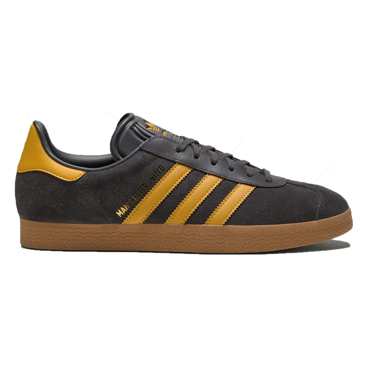 Manchester United x Adidas Gazelle "Black Preloved Yellow"