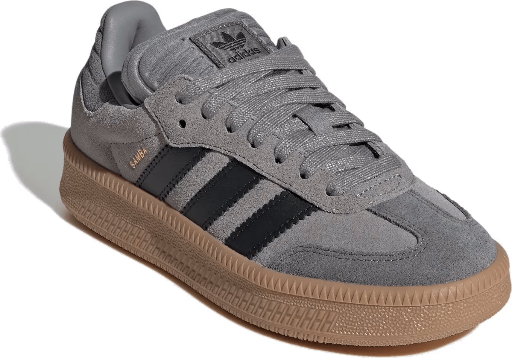 adidas Samba XLG Grey Three Core Black Gum (GS)