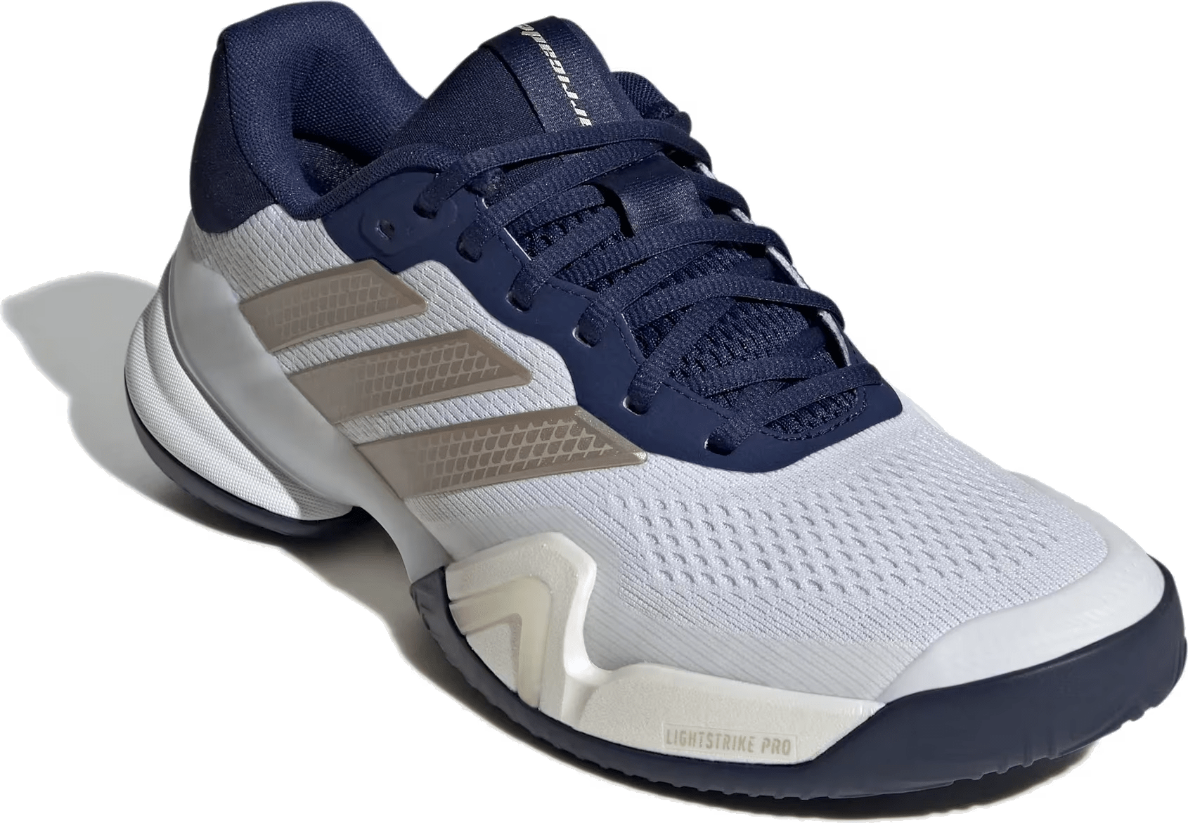 adidas Barricade 14 White Cyber Metallic Dark Blue