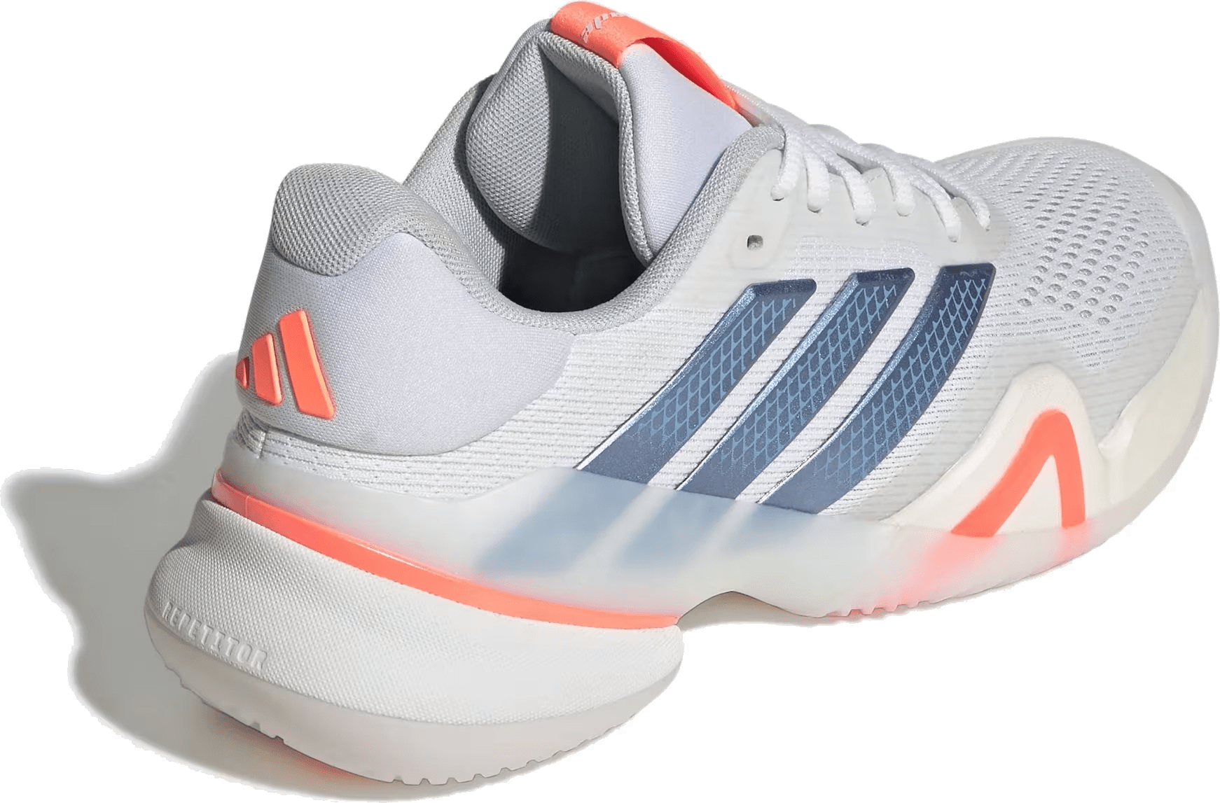 adidas Barricade 14 White Halo Blue Orange (Women's)