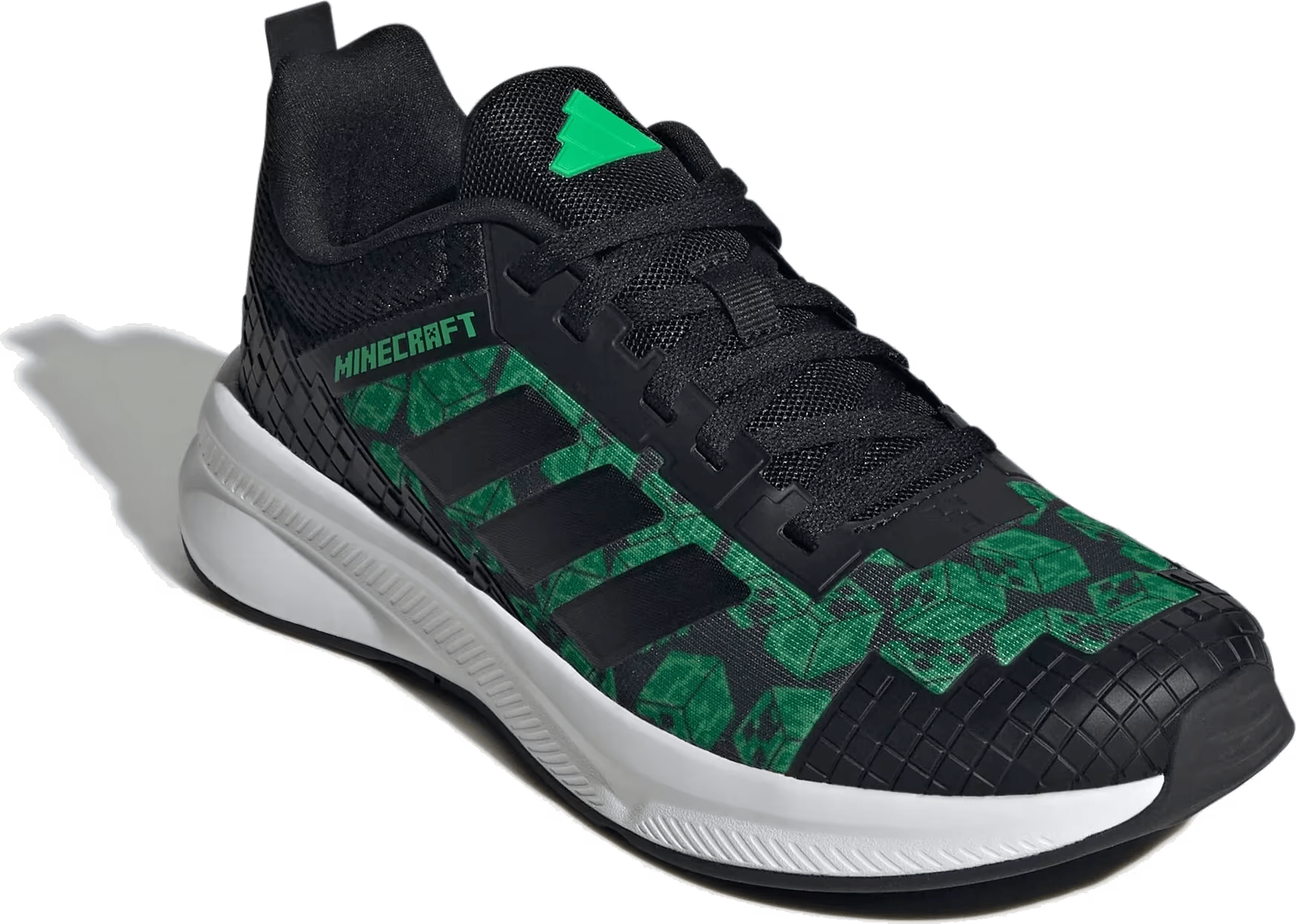 adidas Fortarun 4.0 Minecraft Black (GS)