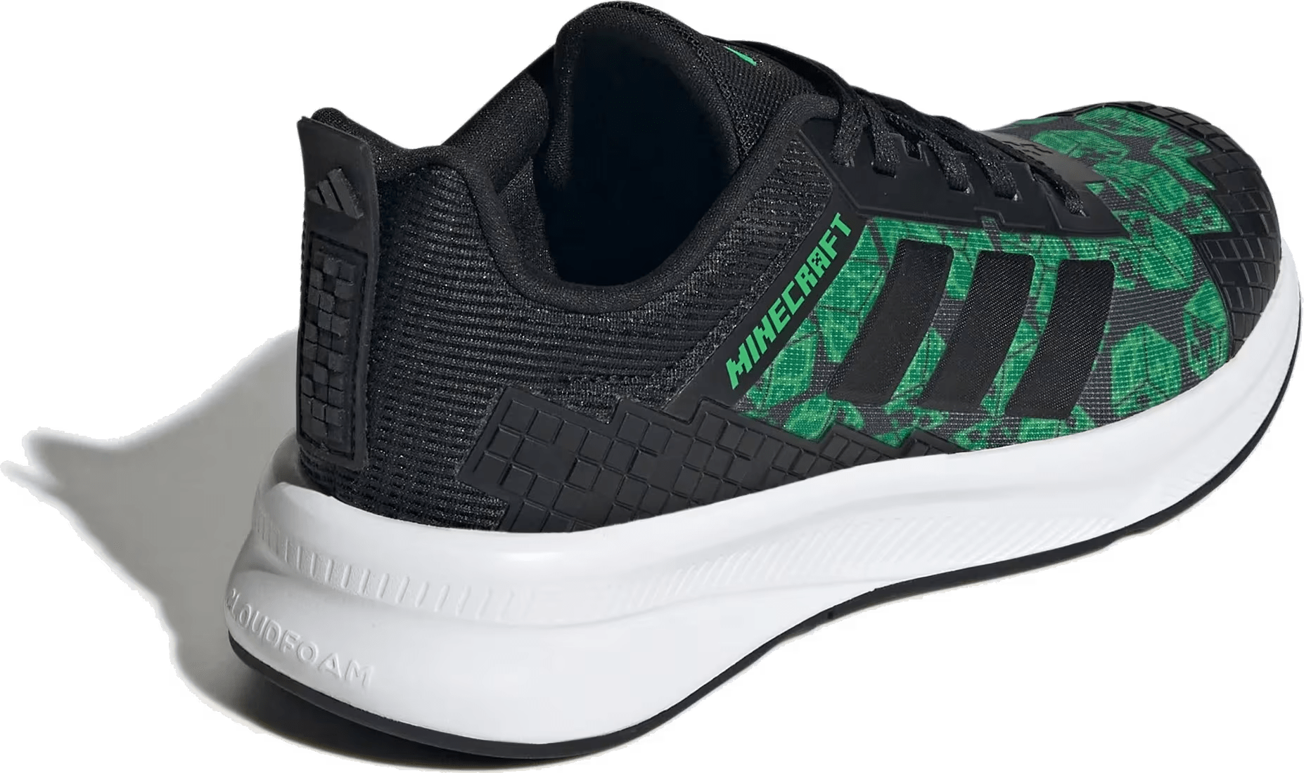adidas Fortarun 4.0 Minecraft Black (GS)