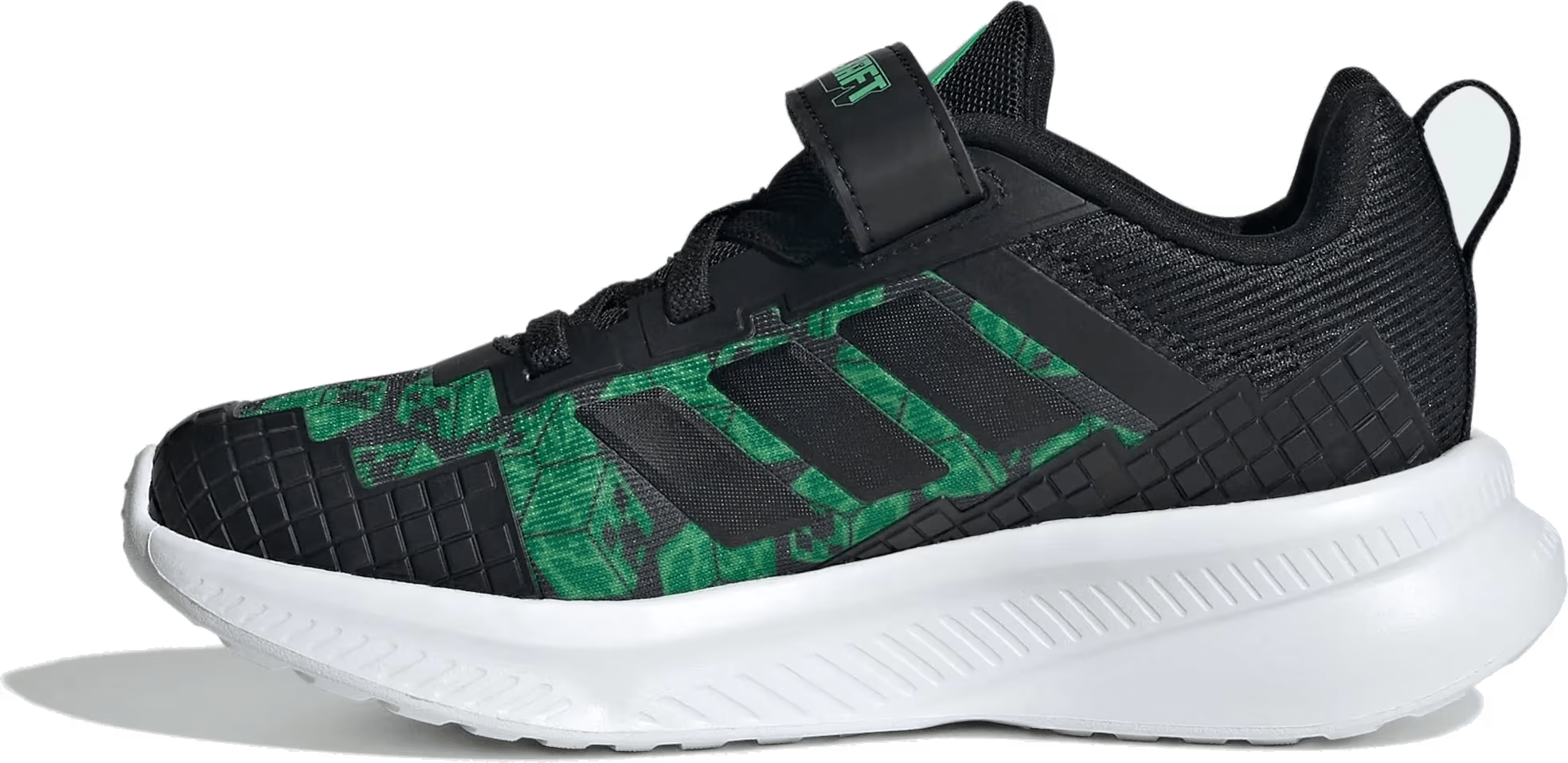 adidas Fortarun 4.0 Minecraft Black (PS)