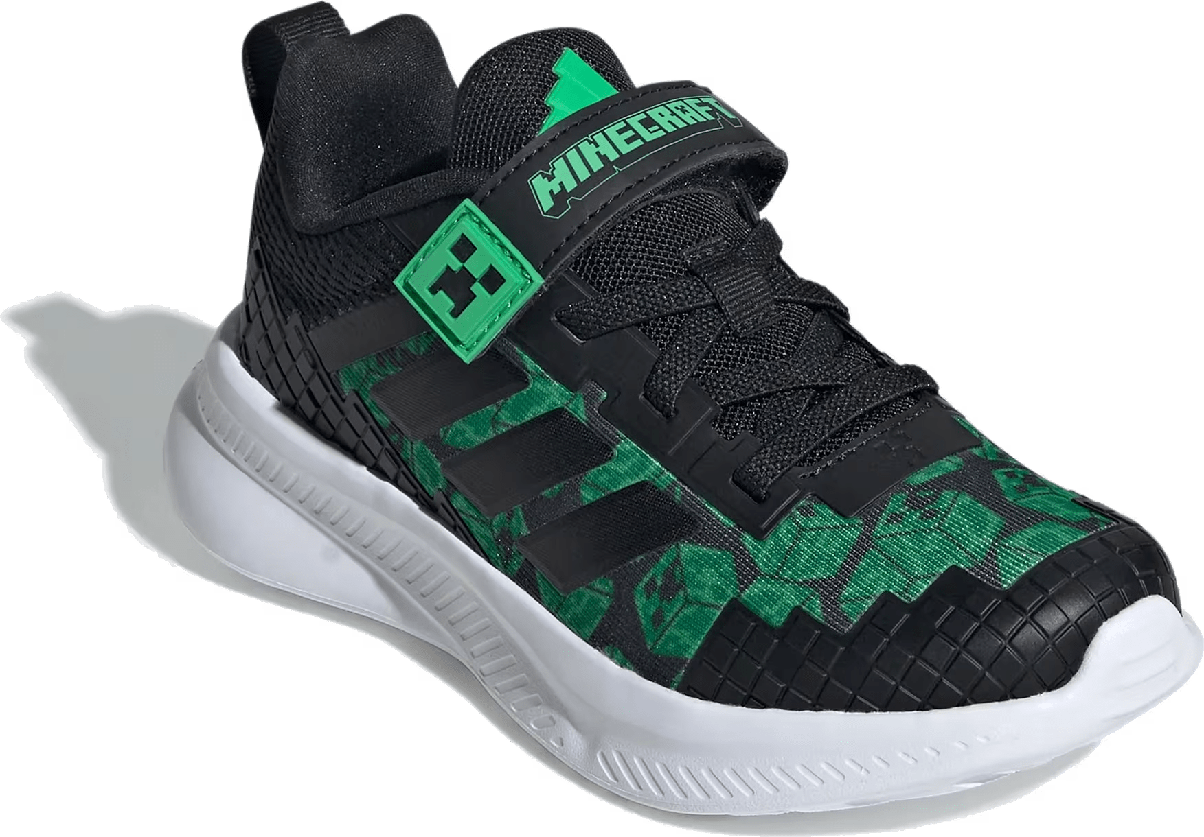 adidas Fortarun 4.0 Minecraft Black (PS)