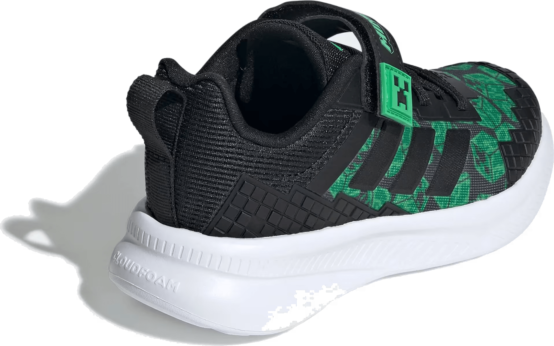 adidas Fortarun 4.0 Minecraft Black (PS)