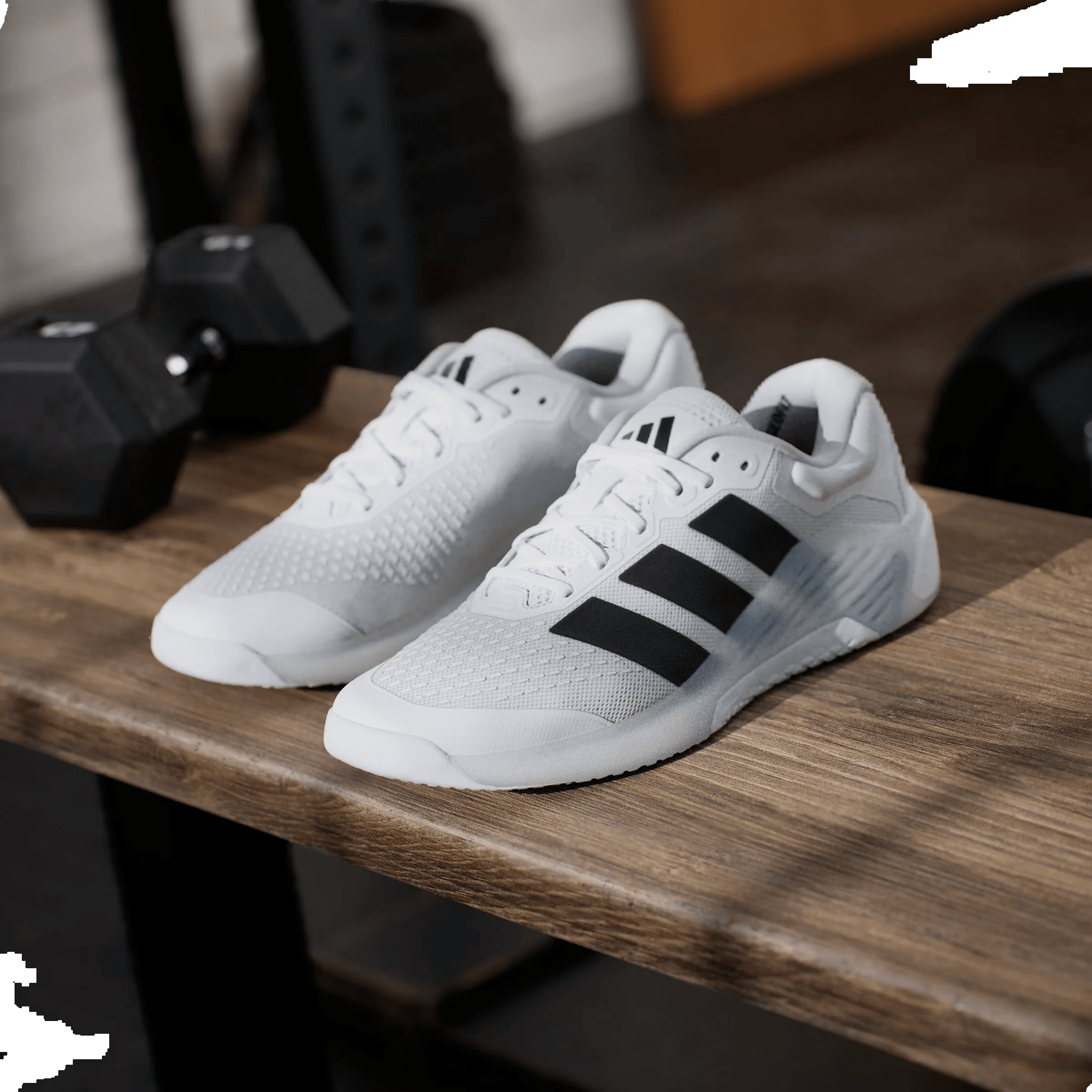 adidas Dropset 4 Power White Black Lucid Red