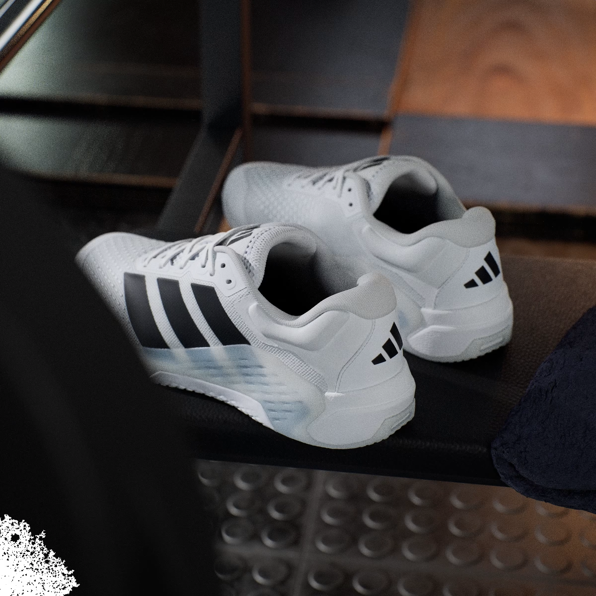 adidas Dropset 4 Power White Black Lucid Red