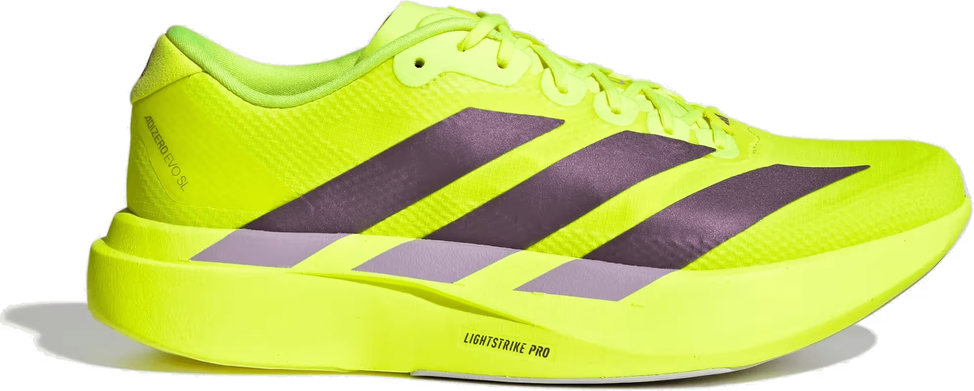 adidas Adizero Evo SL Solar Yellow Plum