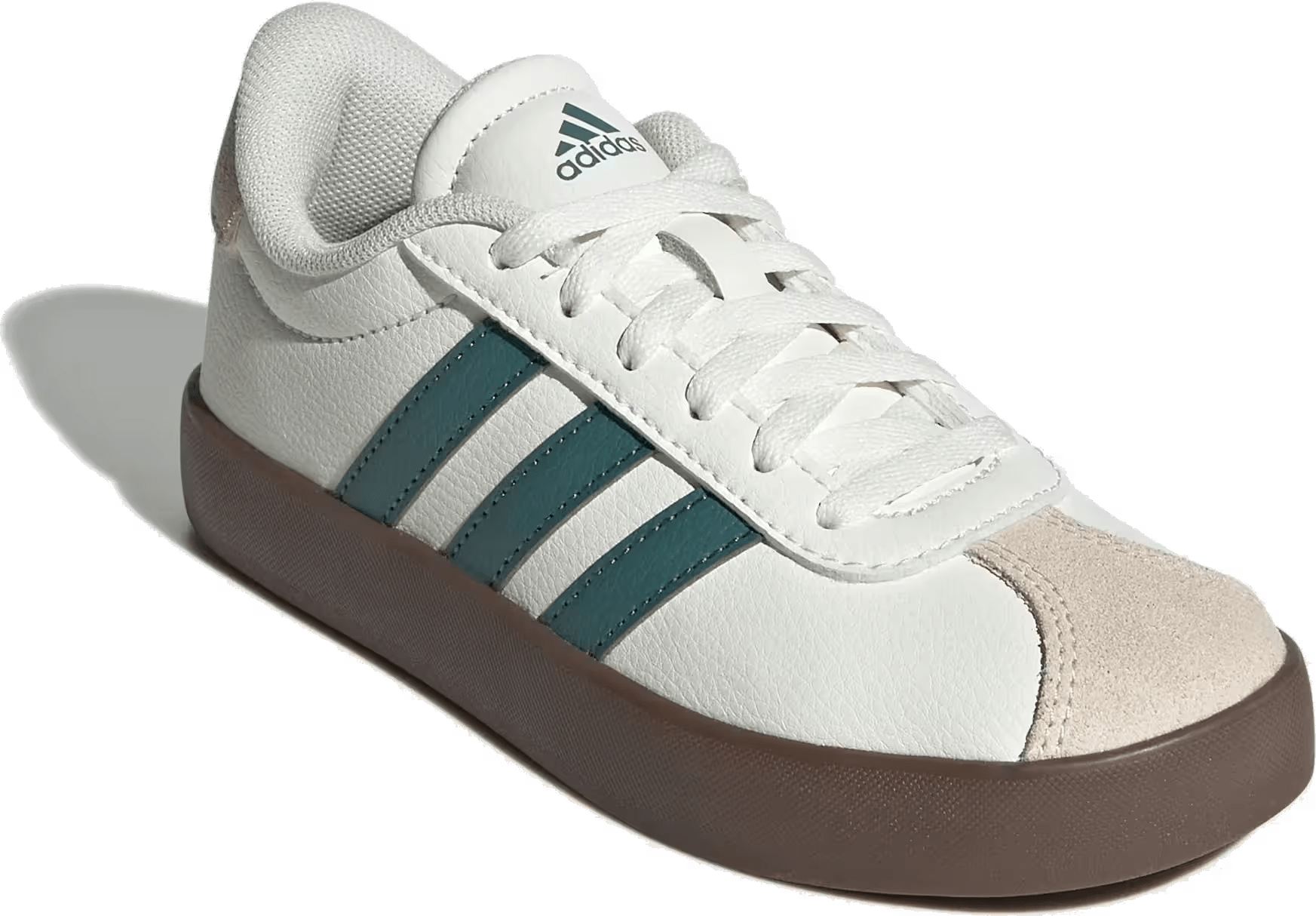 adidas VL Court 3.0 Off White Preloved Teal Wonder White (GS)