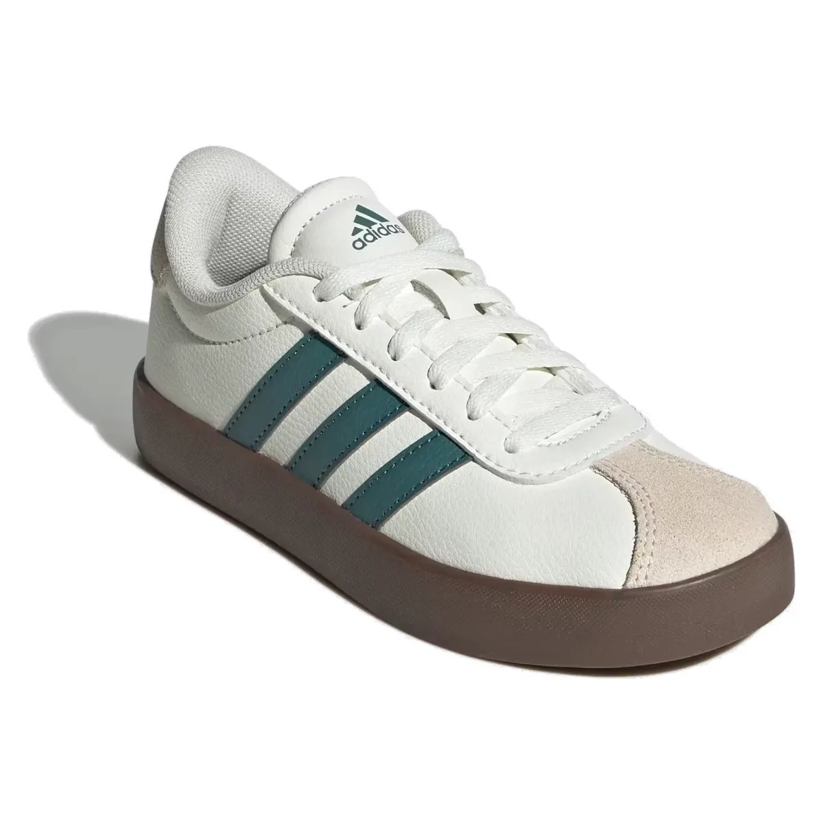 adidas VL Court 3.0 Off White Preloved Teal Wonder White (GS)