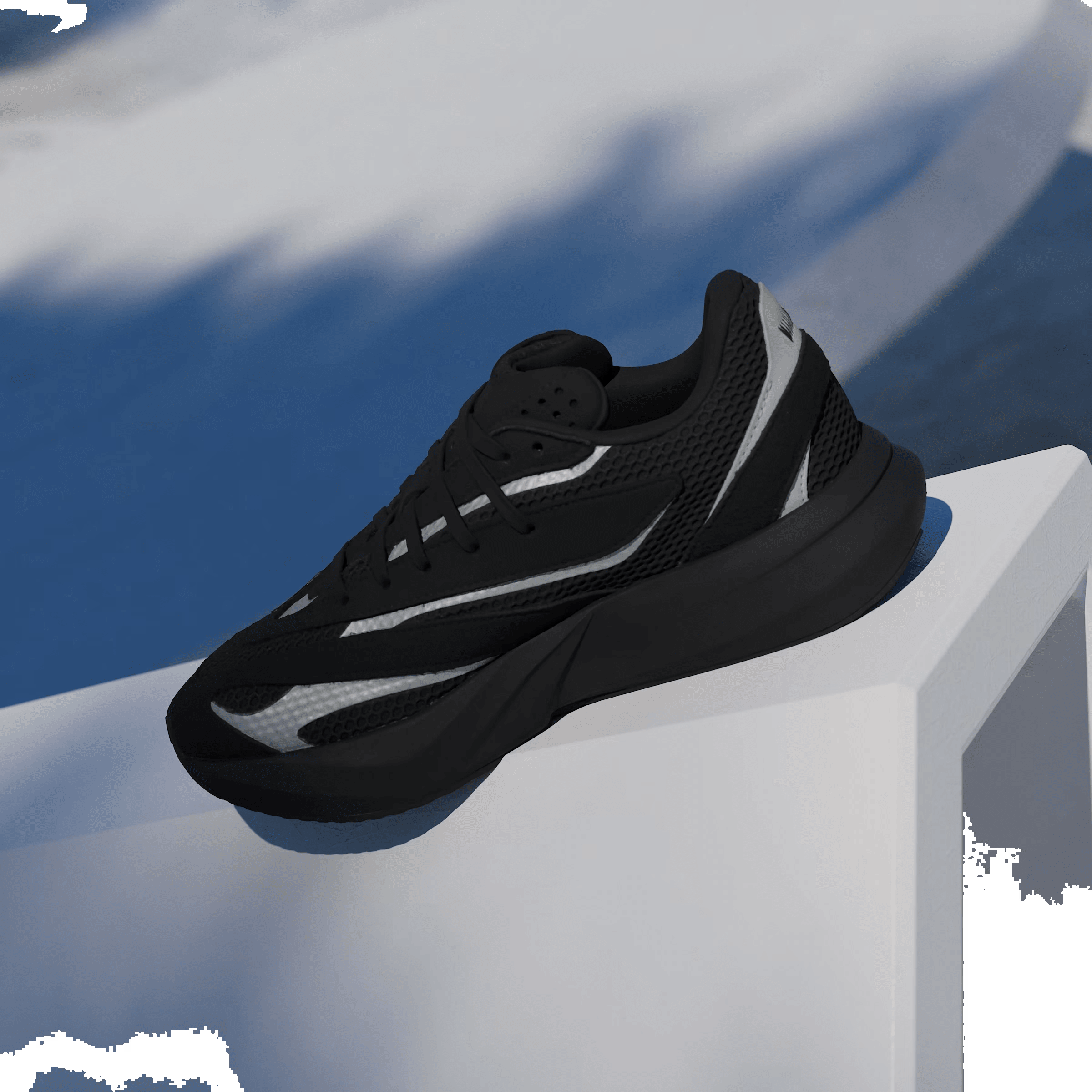 adidas Lightblaze Black Matte Silver Off White (Women's)