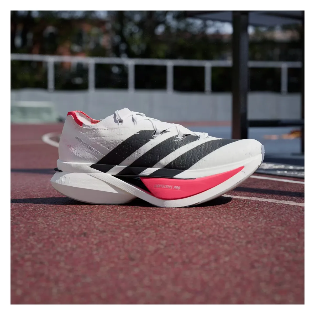 adidas Adizero Prime X 3.0 Strung Cloud White Lucid Red