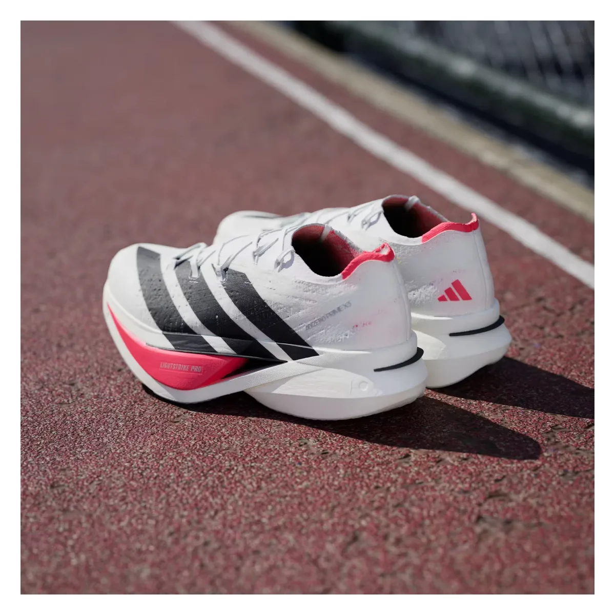 adidas Adizero Prime X 3.0 Strung Cloud White Lucid Red