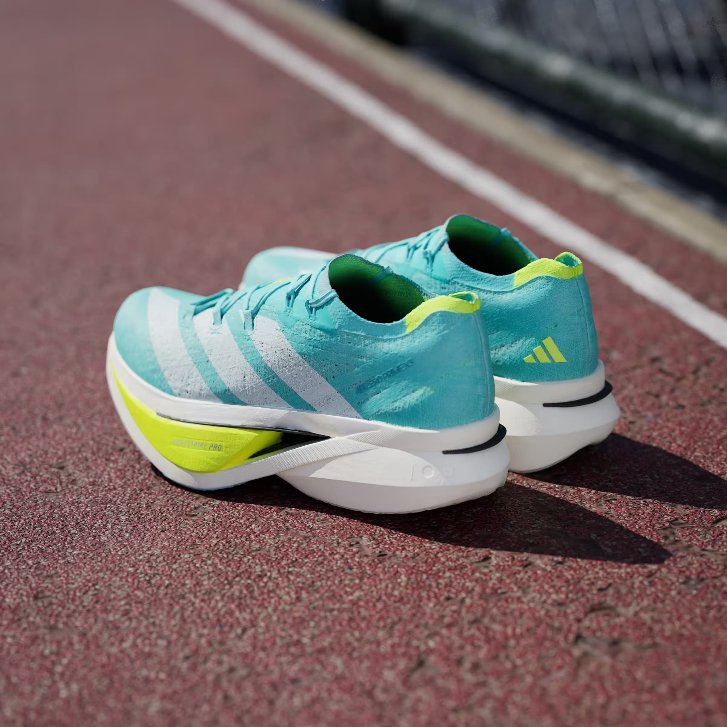 adidas Adizero Prime X 3.0 Strung Flash Aqua Lucid Lemon