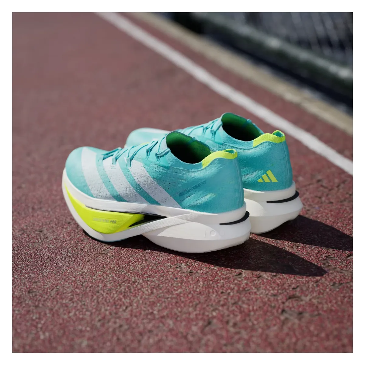 adidas Adizero Prime X 3.0 Strung Flash Aqua Lucid Lemon