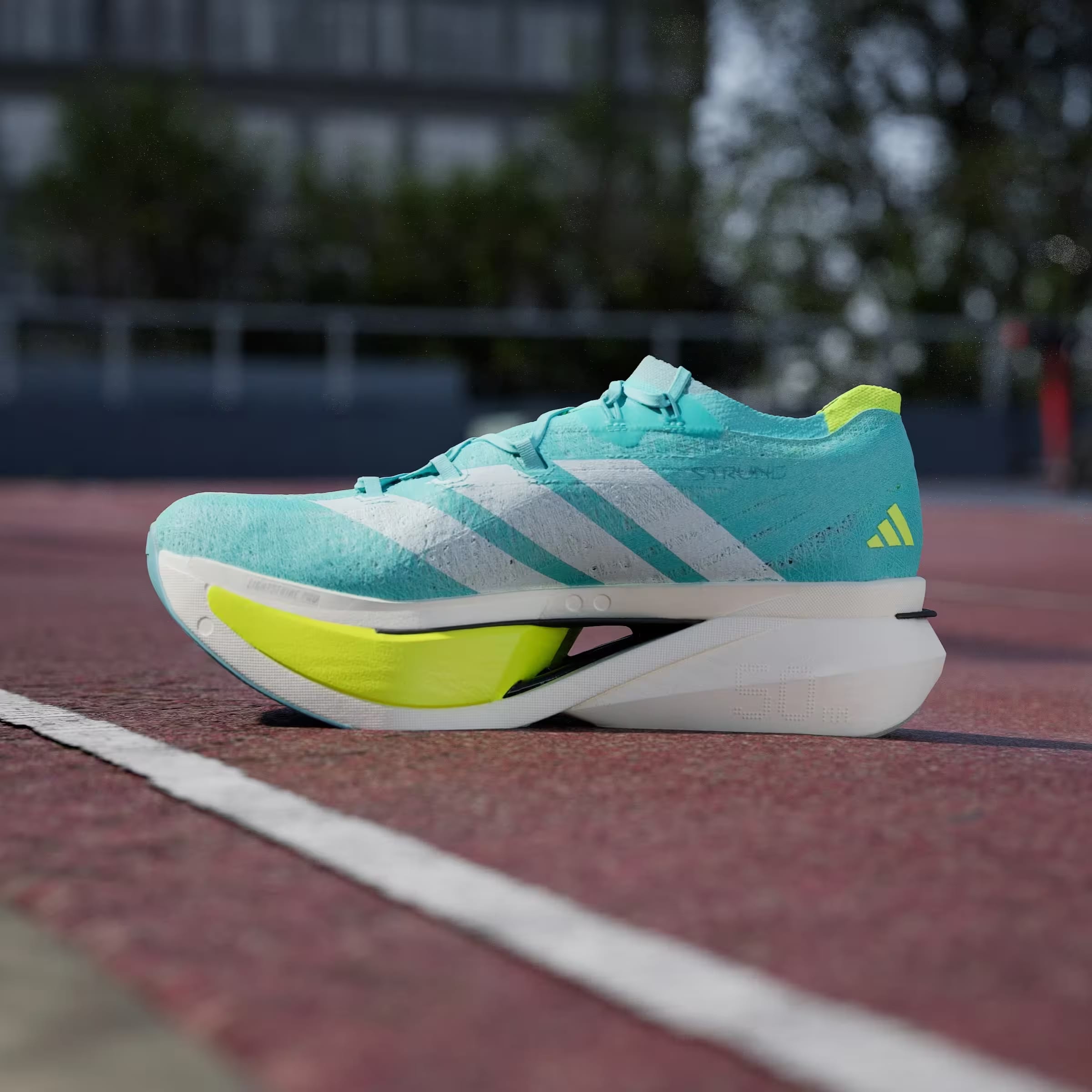 adidas Adizero Prime X 3.0 Strung Flash Aqua Lucid Lemon
