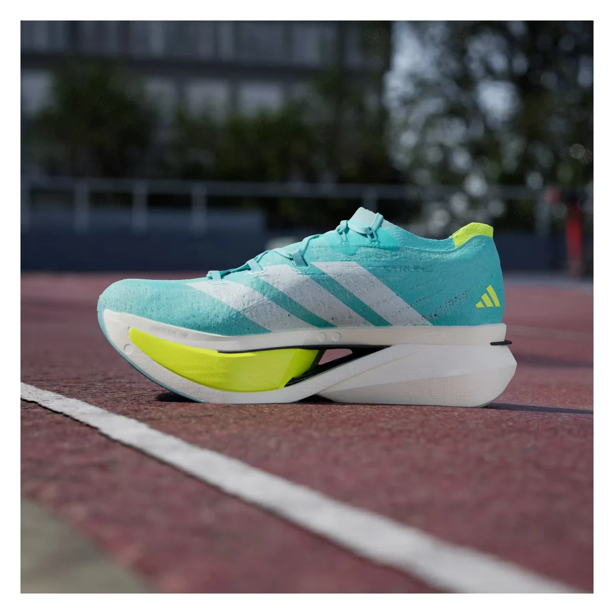 adidas Adizero Prime X 3.0 Strung Flash Aqua Lucid Lemon