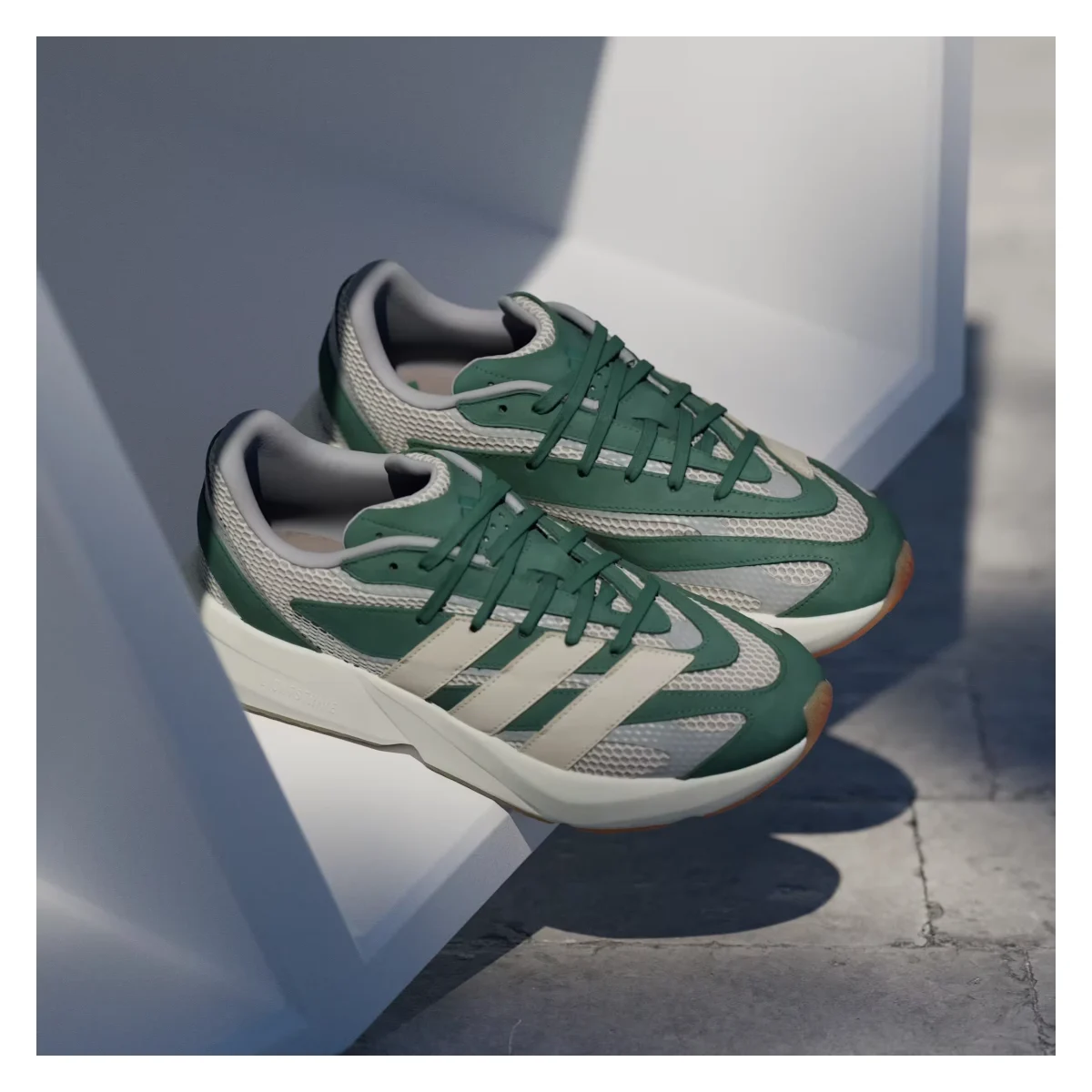 adidas Lightblaze Collegiate Green Off White Matte Silver