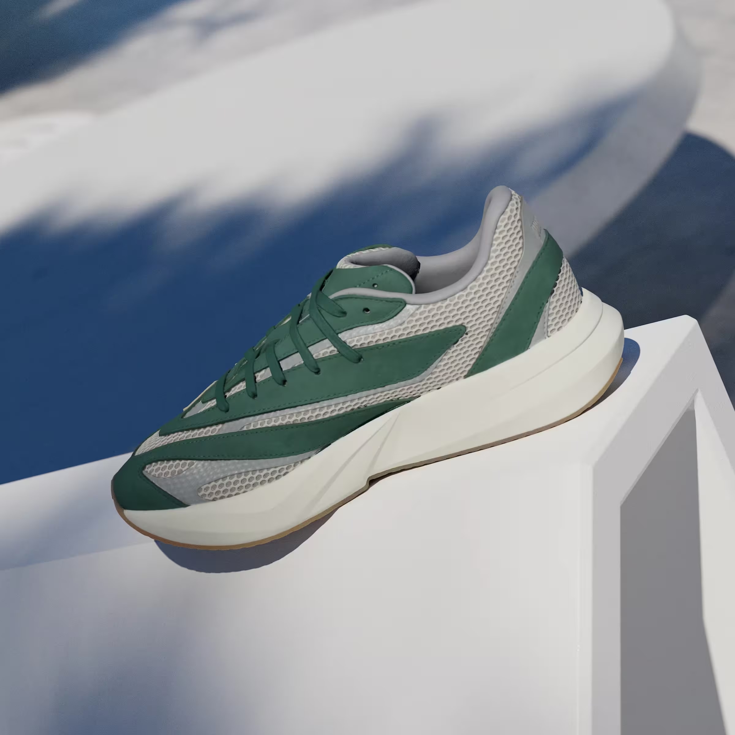 adidas Lightblaze Collegiate Green Off White Matte Silver
