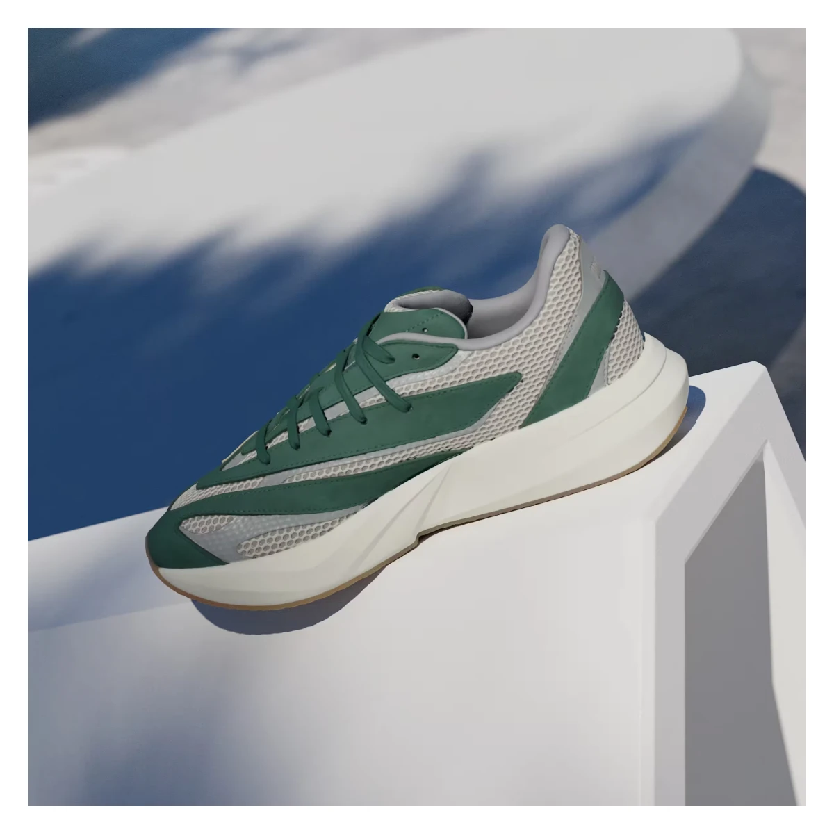 adidas Lightblaze Collegiate Green Off White Matte Silver