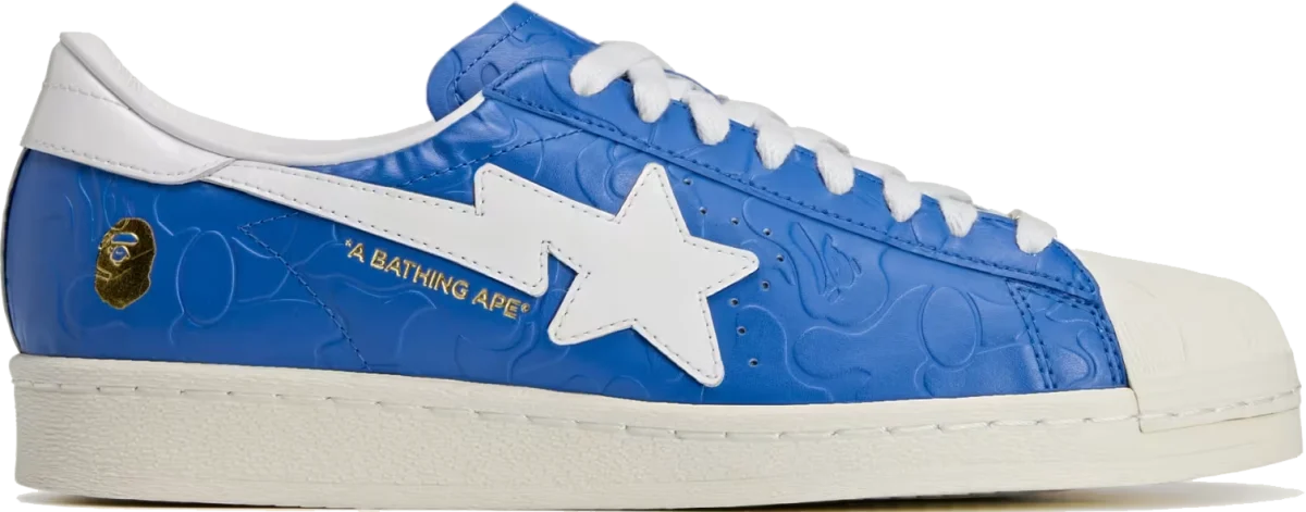 Jr2702 BAPE x Adidas Superstar Vintage