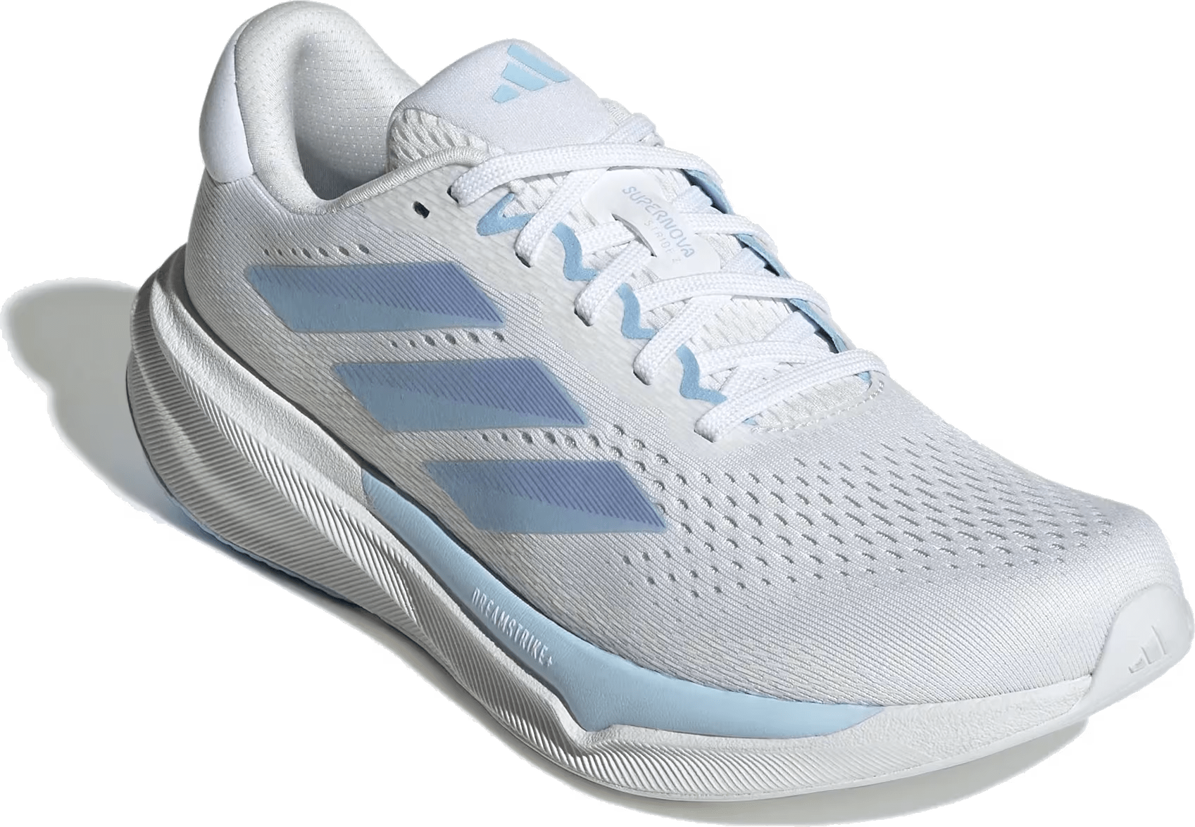 adidas Supernova Stride 2.0 Cloud White Glow Blue Grey One (Women's)