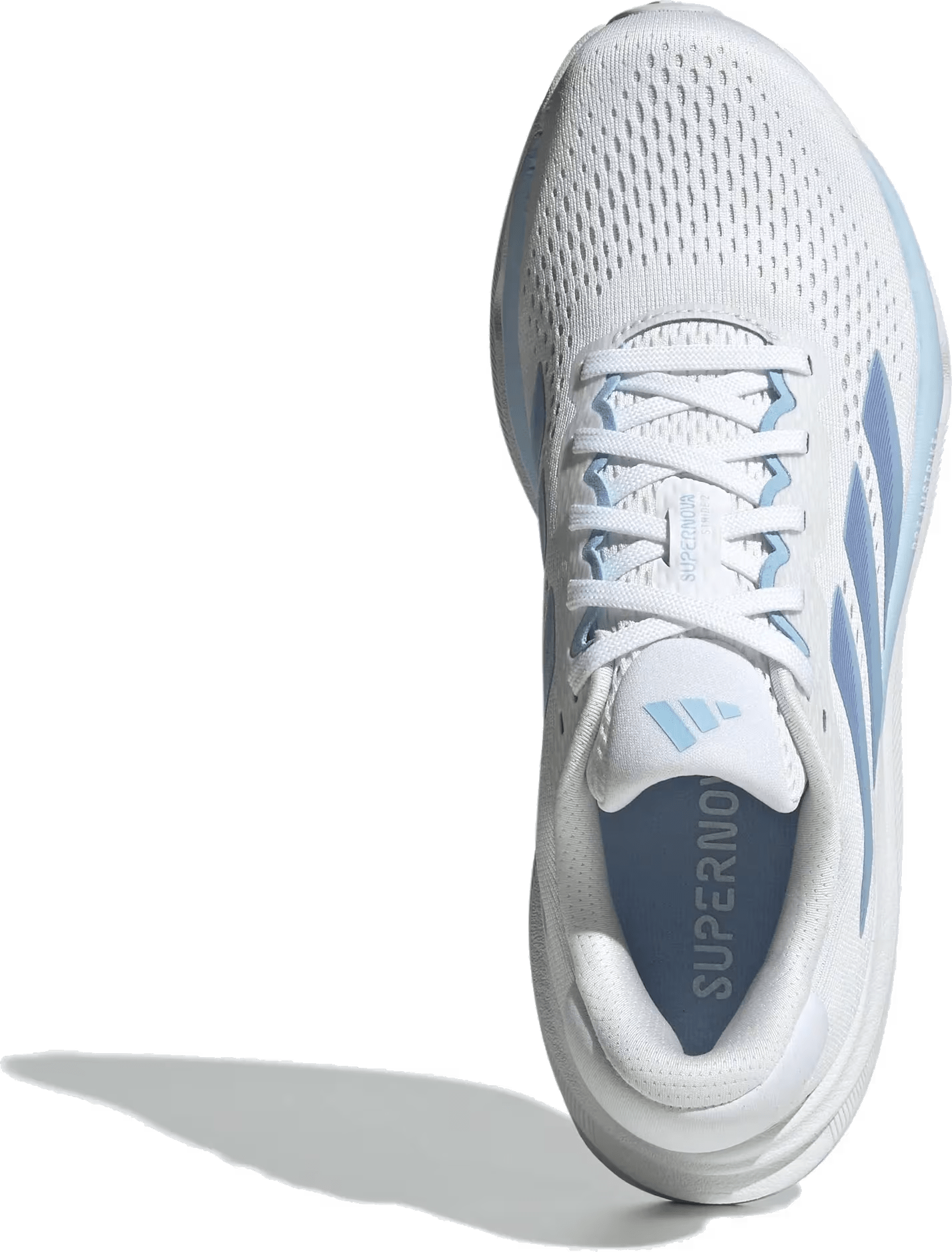 adidas Supernova Stride 2.0 Cloud White Glow Blue Grey One (Women's)