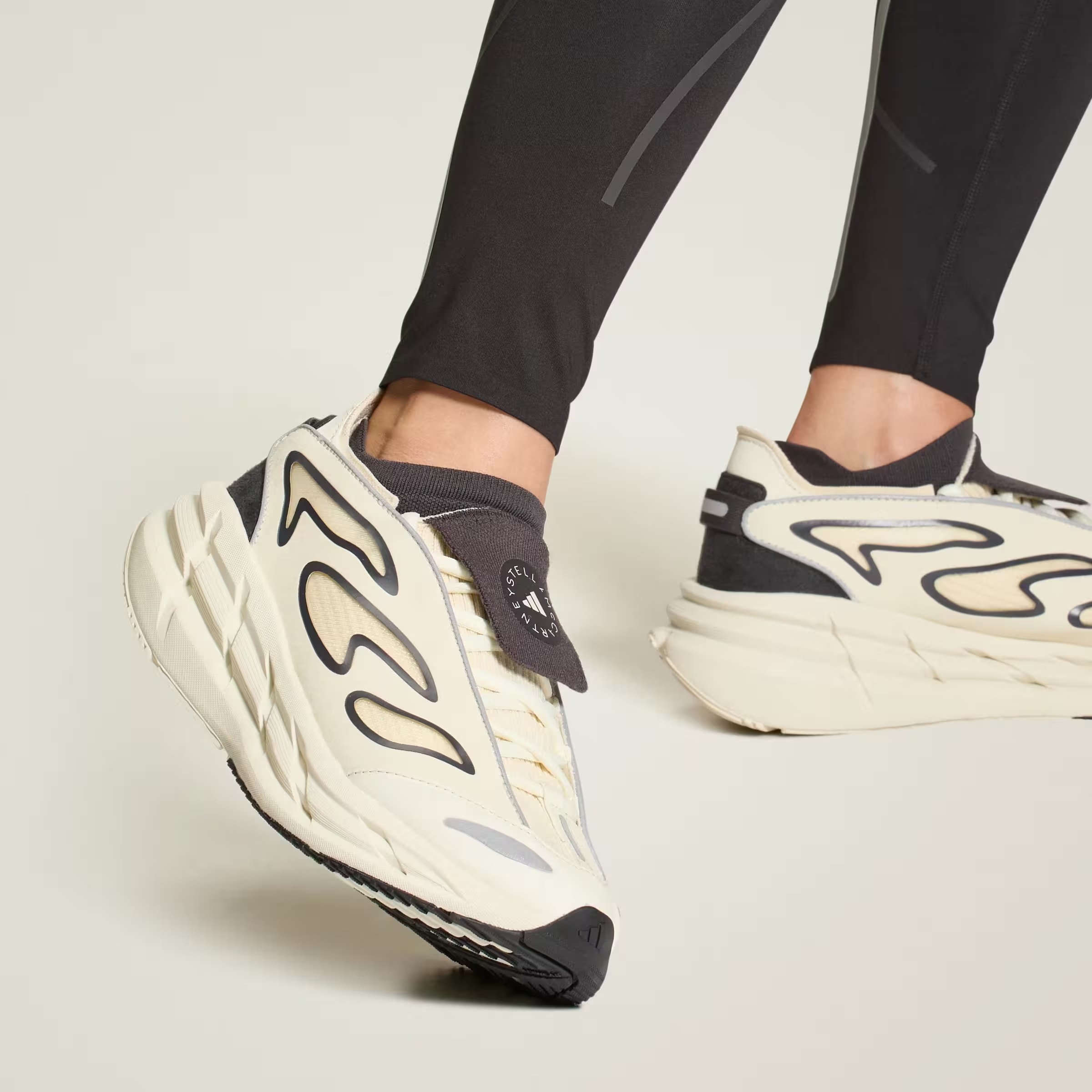 adidas Adistar by Stella McCartney Almond Milk Black (Women's)