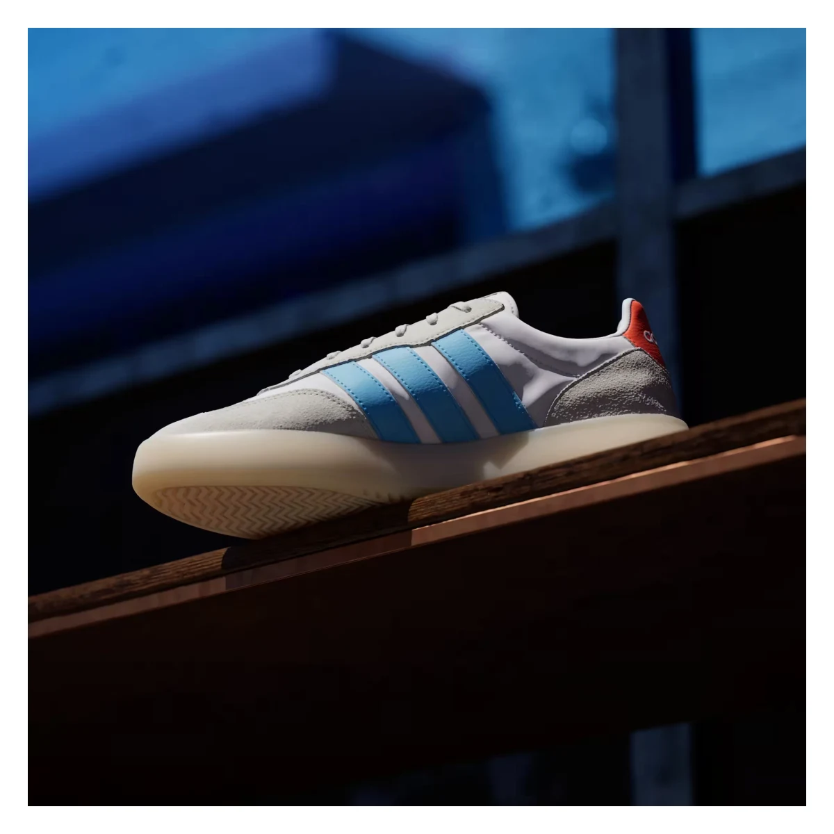 adidas Barreda Decode Cloud White Semi Blue Burst Semi Impact Orange