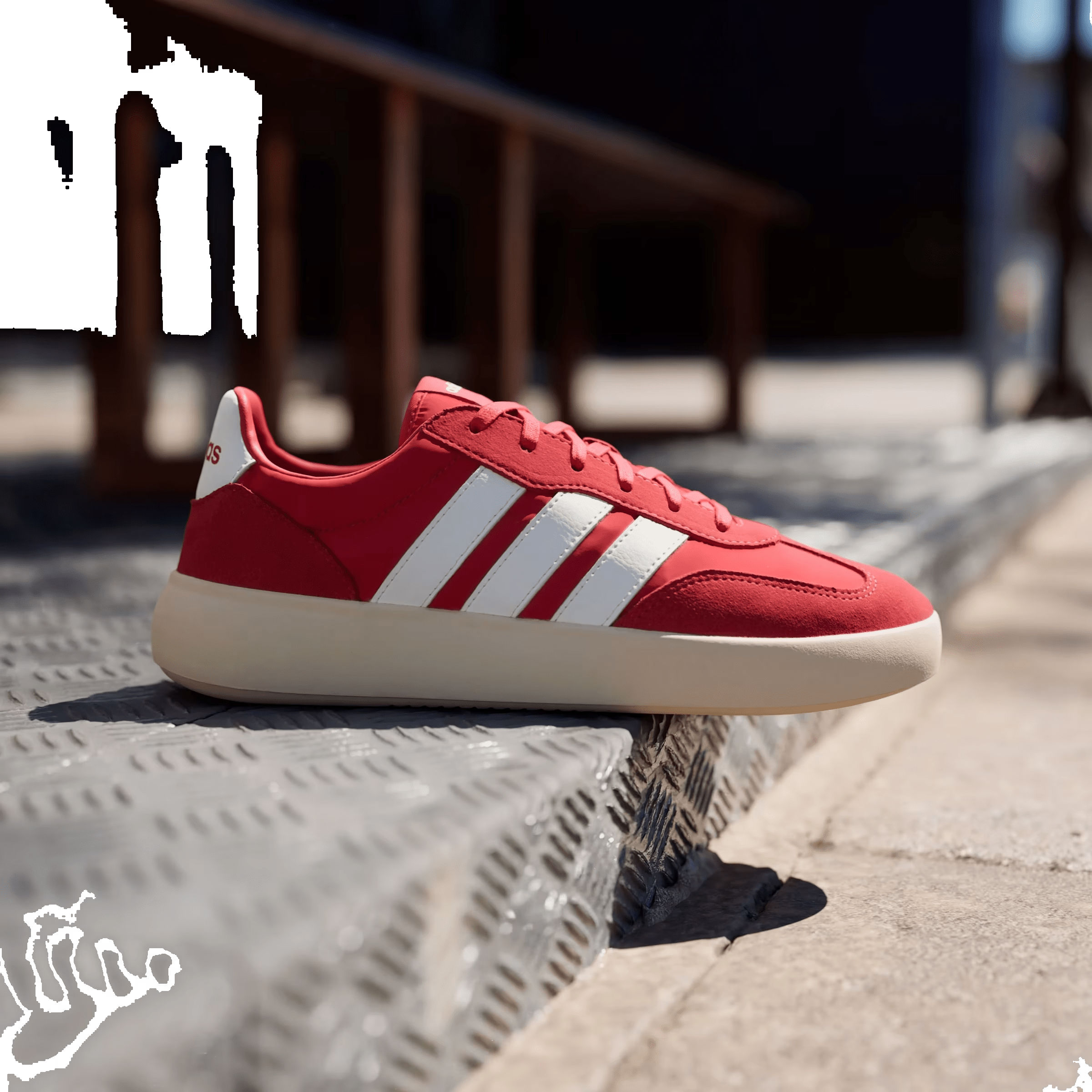 adidas Barreda Decode Better Scarlet Off White Pure Ruby