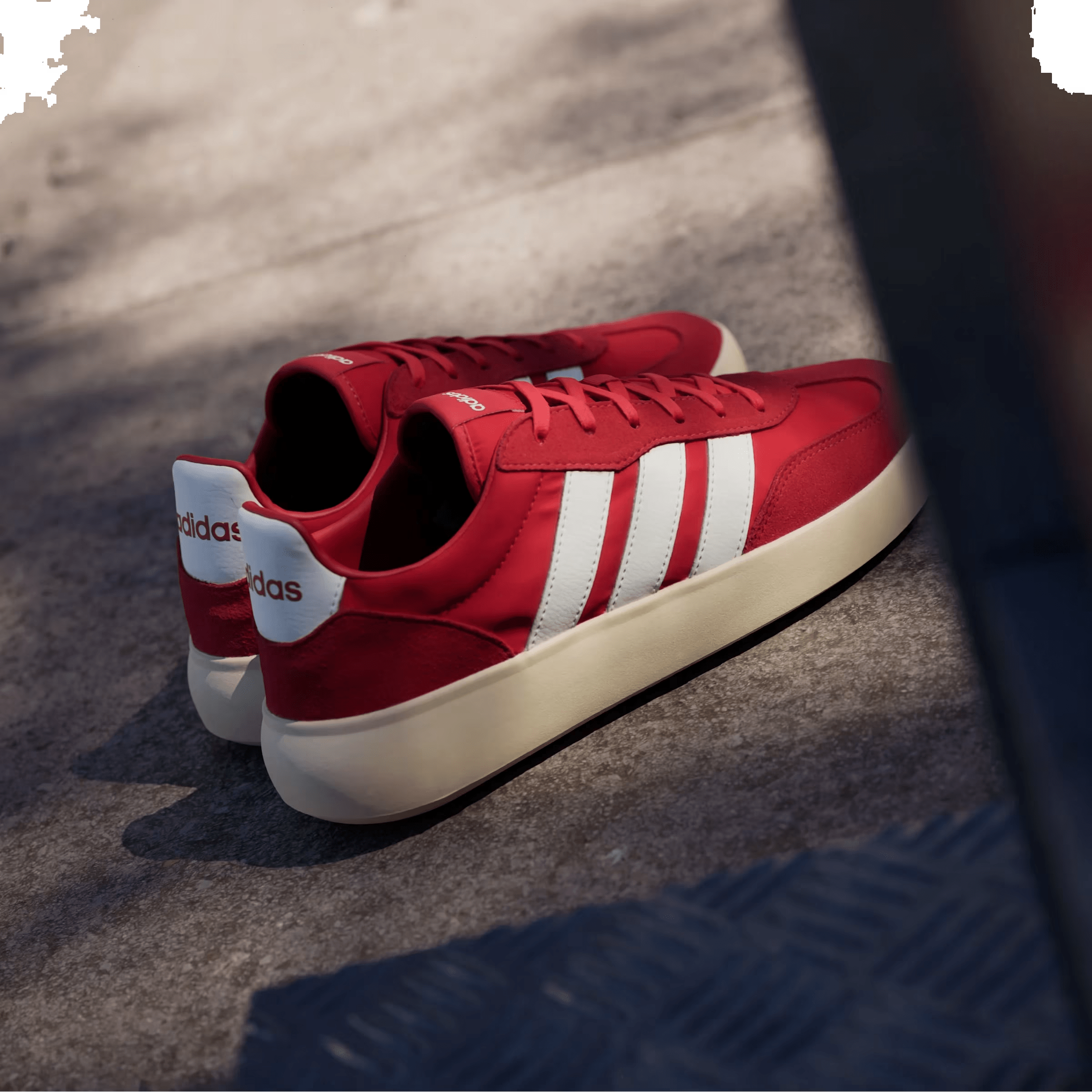 adidas Barreda Decode Better Scarlet Off White Pure Ruby