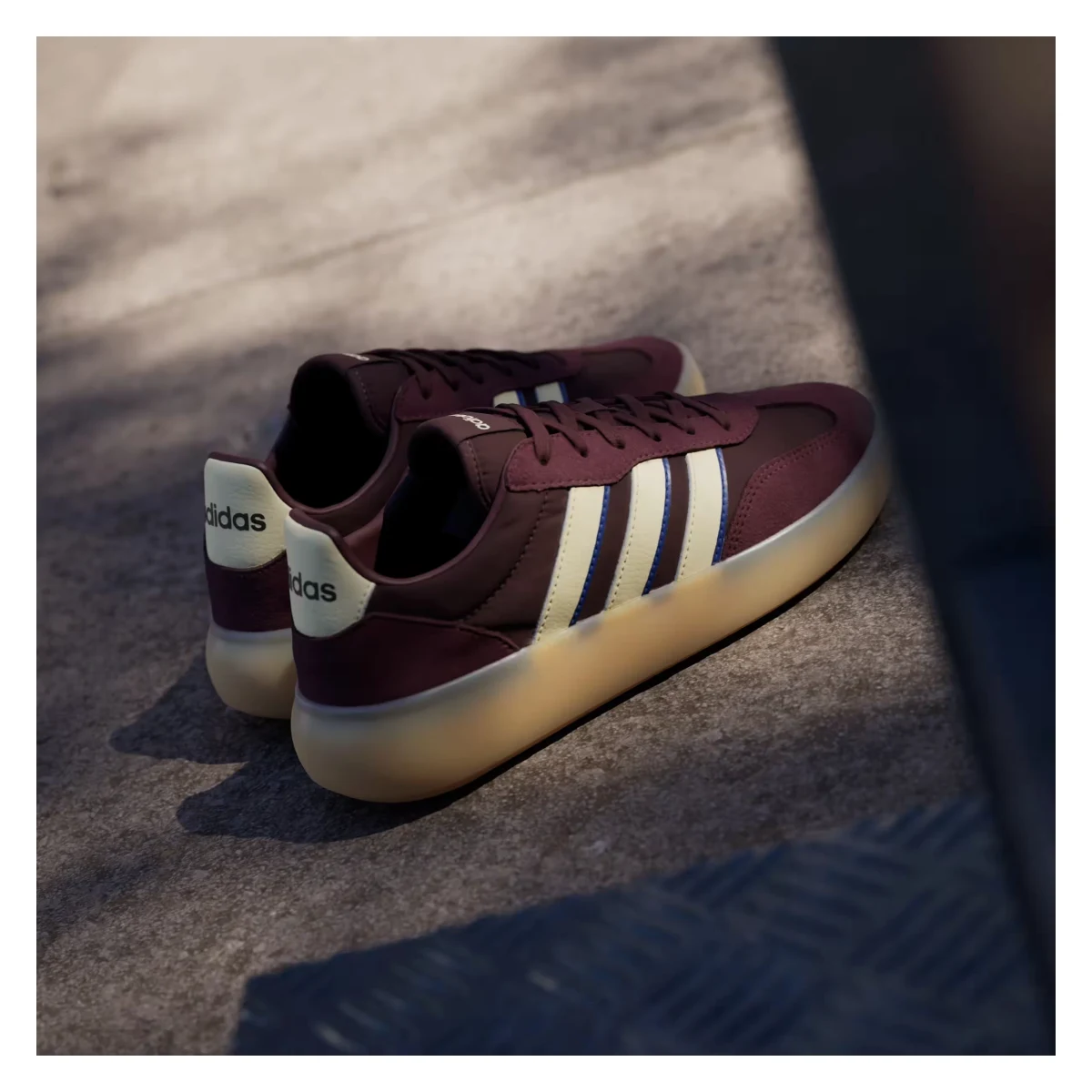 adidas Barreda Decode Maroon Warm Vanilla Royal Blue (Women's)