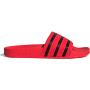 adidas Adilette Slides Lucid Red Core Black